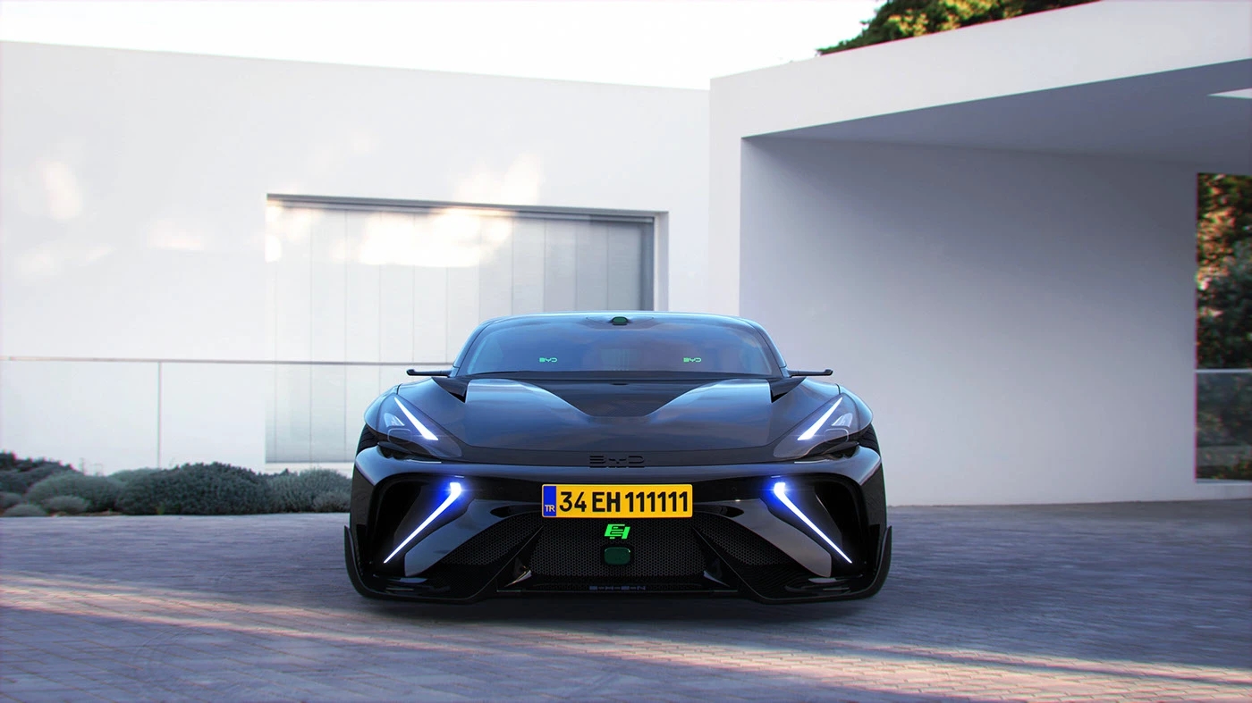 automobile，Sports car，BYD ZHEN，BYD，