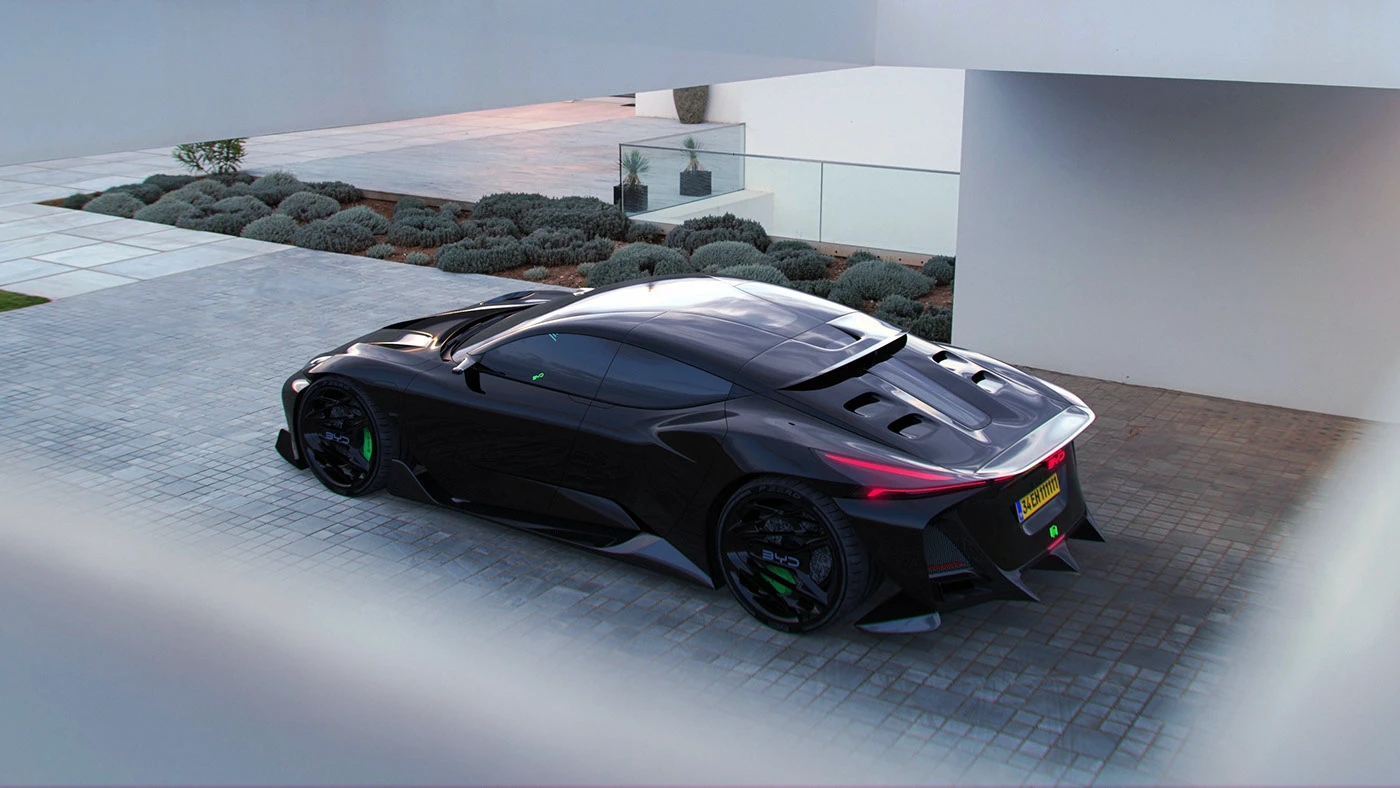 automobile，Sports car，BYD ZHEN，BYD，