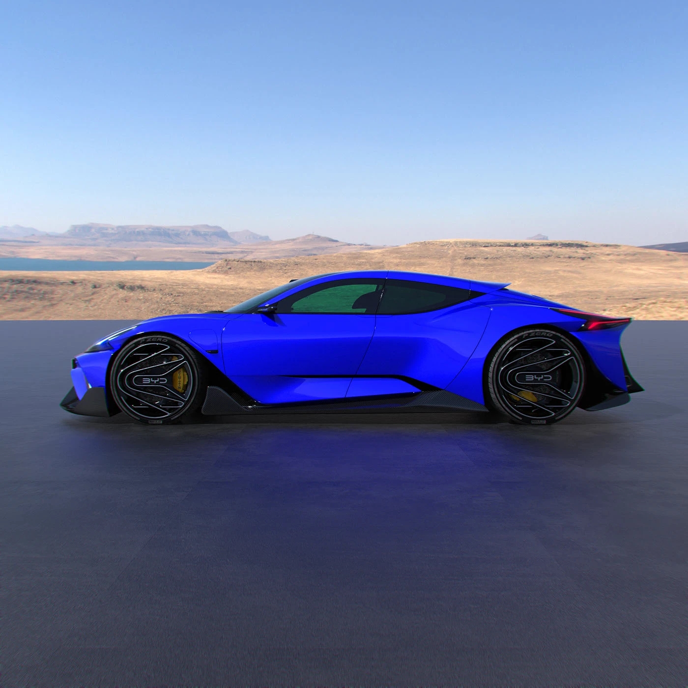 automobile，Sports car，BYD ZHEN，BYD，