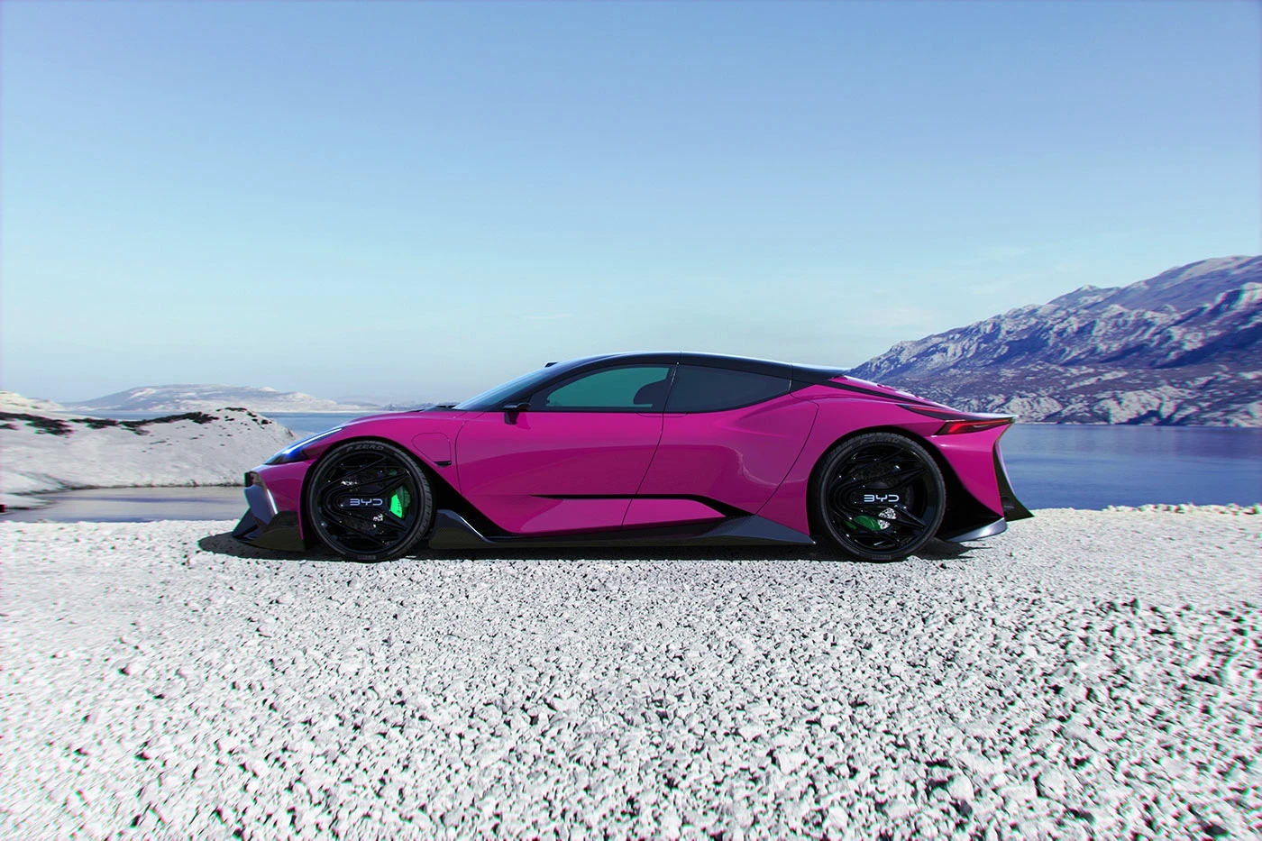 automobile，Sports car，BYD ZHEN，BYD，