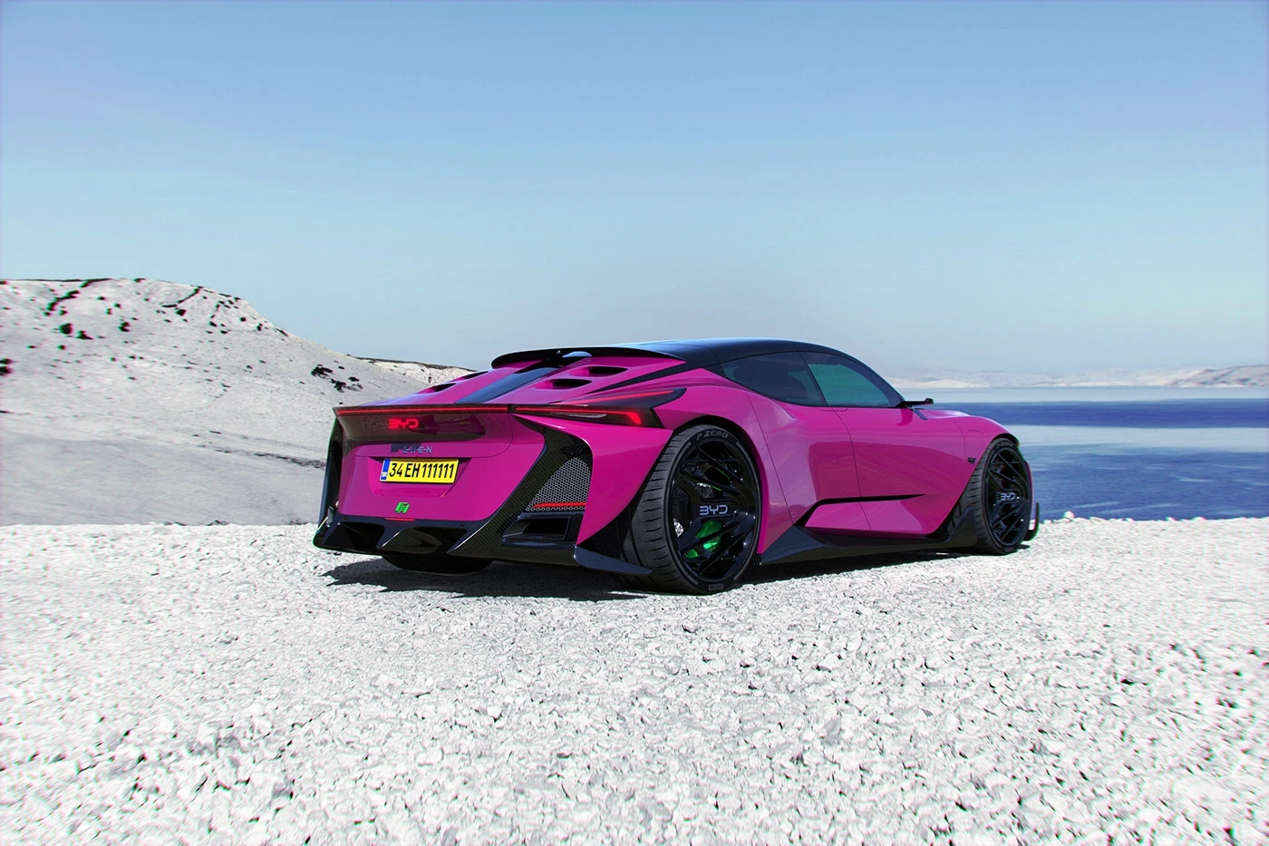 automobile，Sports car，BYD ZHEN，BYD，