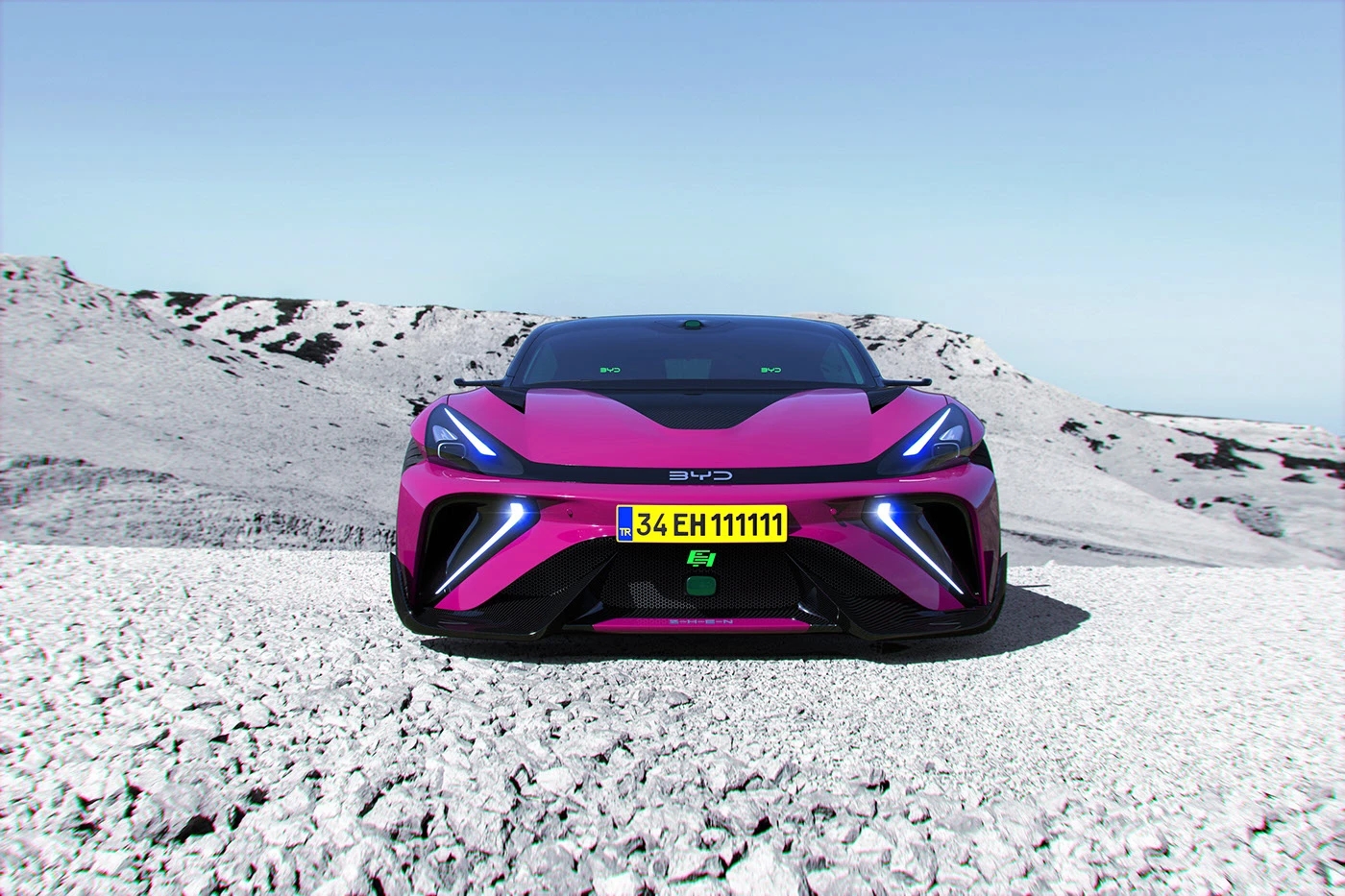 automobile，Sports car，BYD ZHEN，BYD，