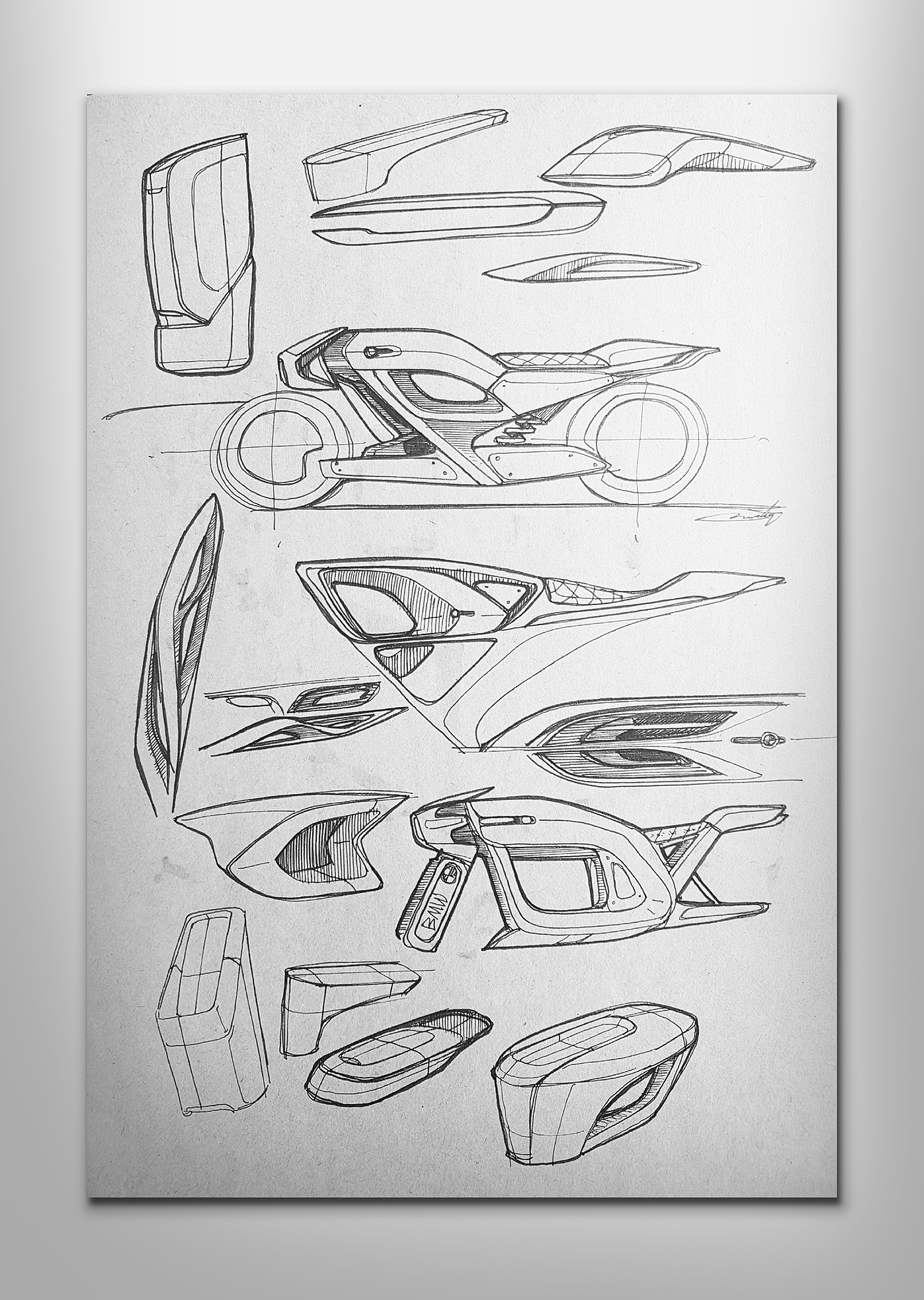 Hand drawn，