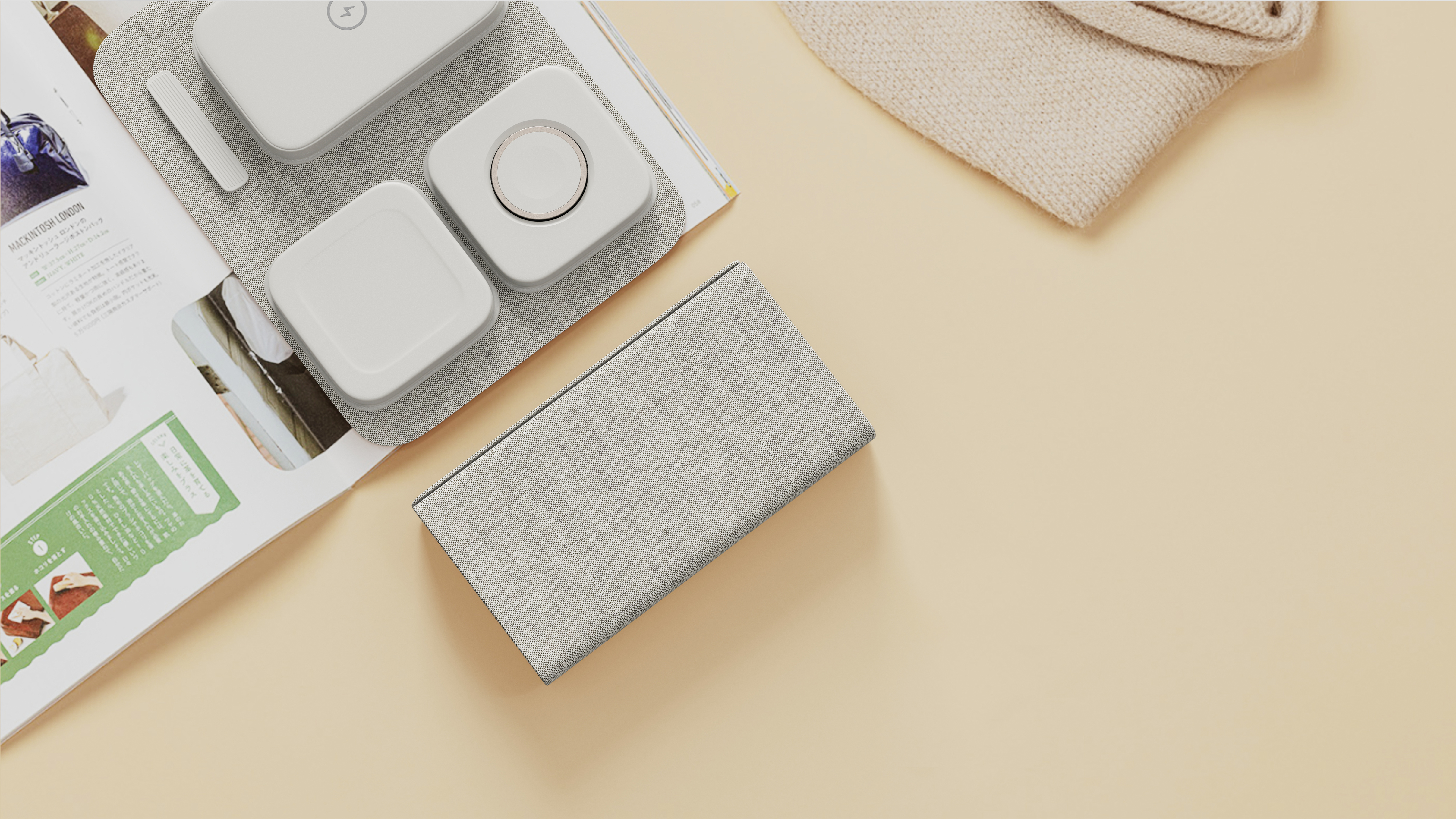 Three in one wireless charging，Wireless charging，product design，