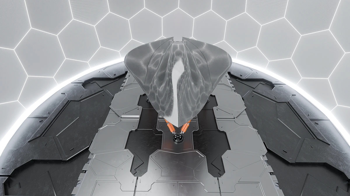 Game model，spacecraft，EOPN - Test RS，3D modeling，