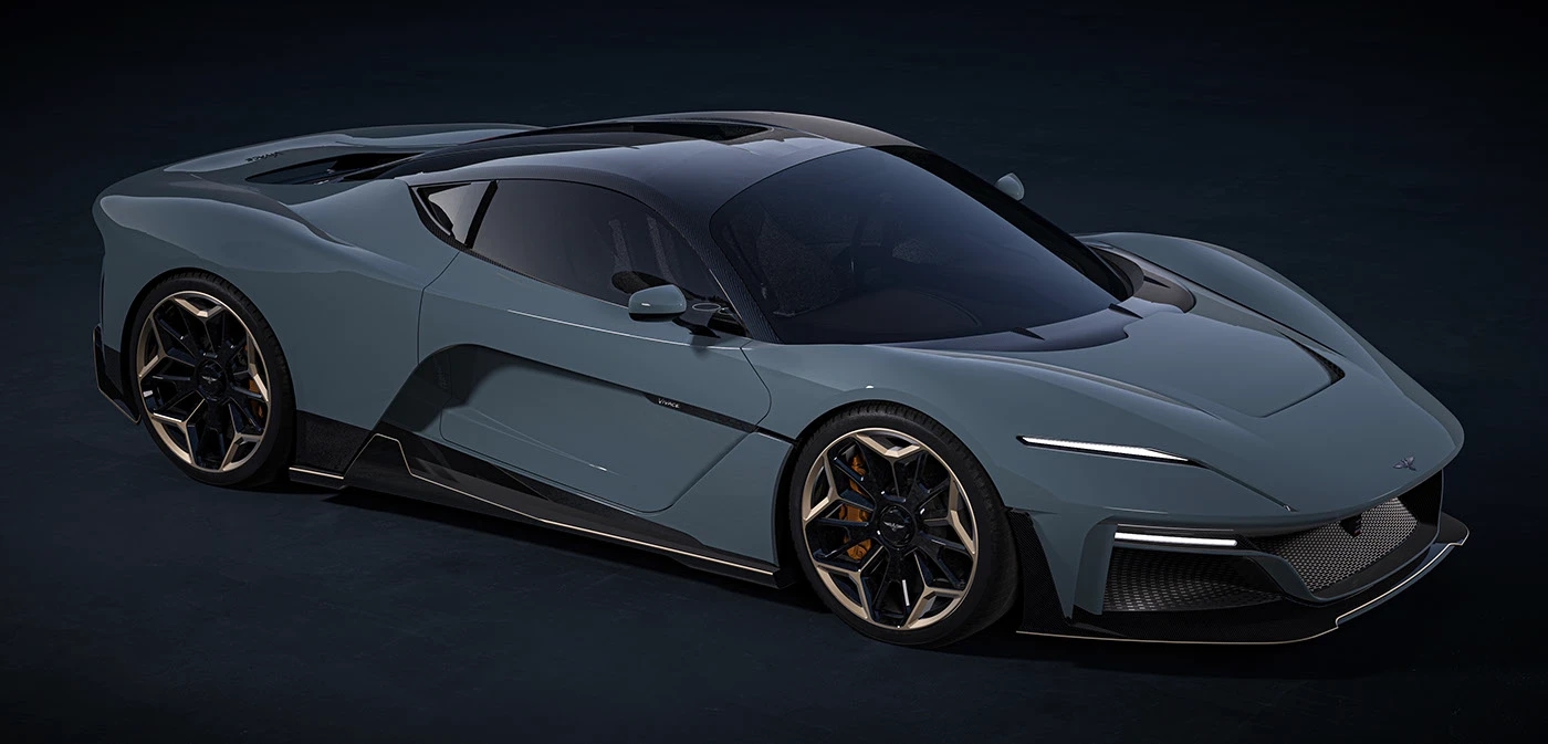 automobile，Sports car，vehicle，Vivace，