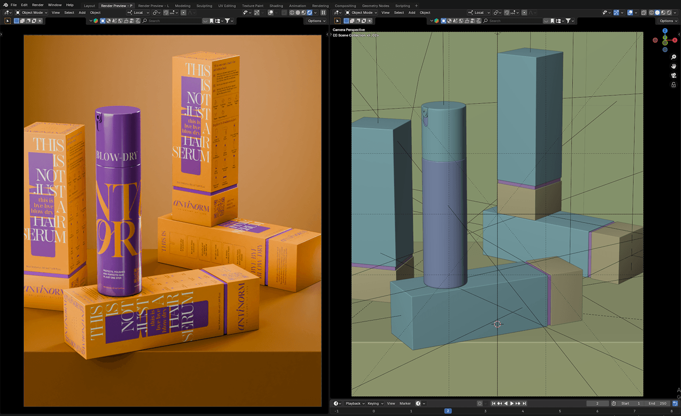 Antinorm，Hairdressing products，Hair Essence，packing design，