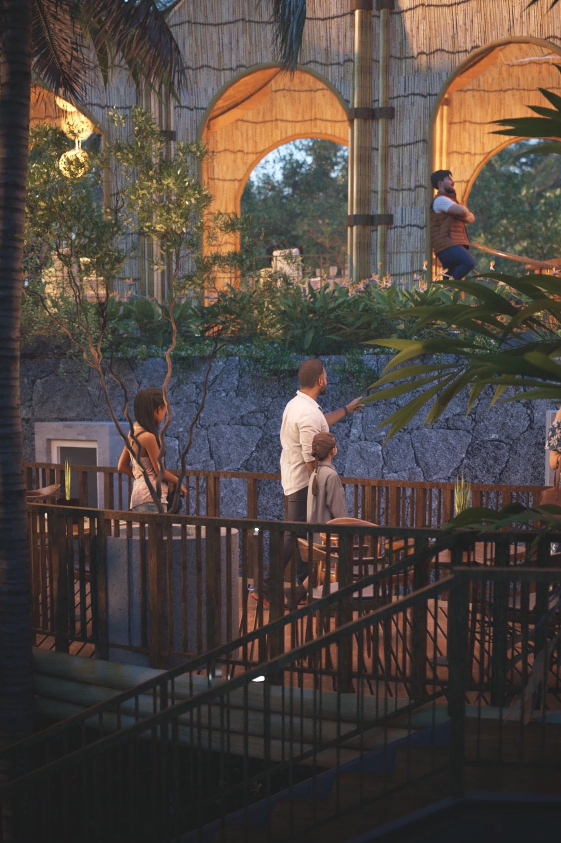 Architecture，restaurant，environmental design，originality，