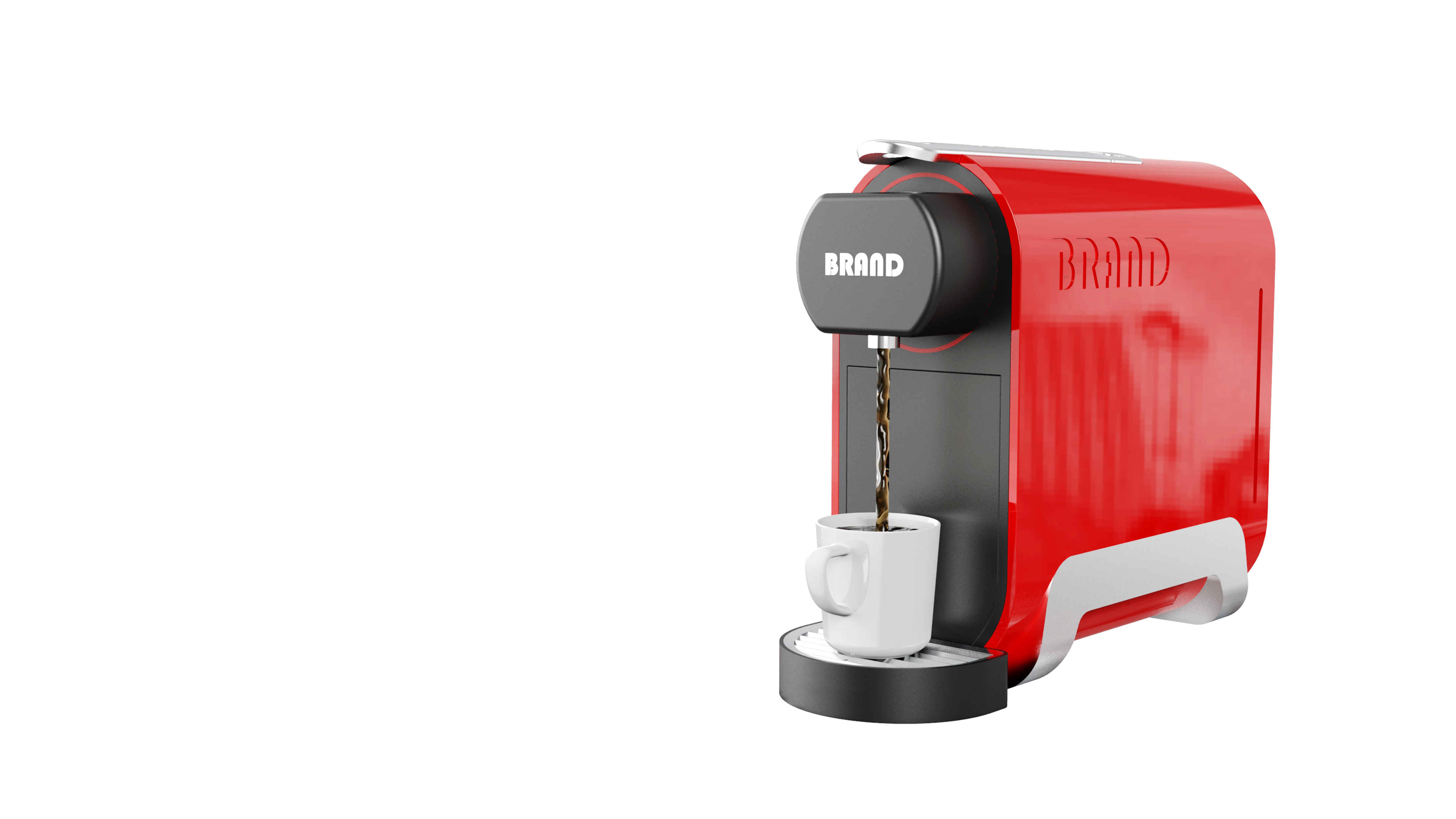 Capsule coffee machine，industrial design，Mission Runway，