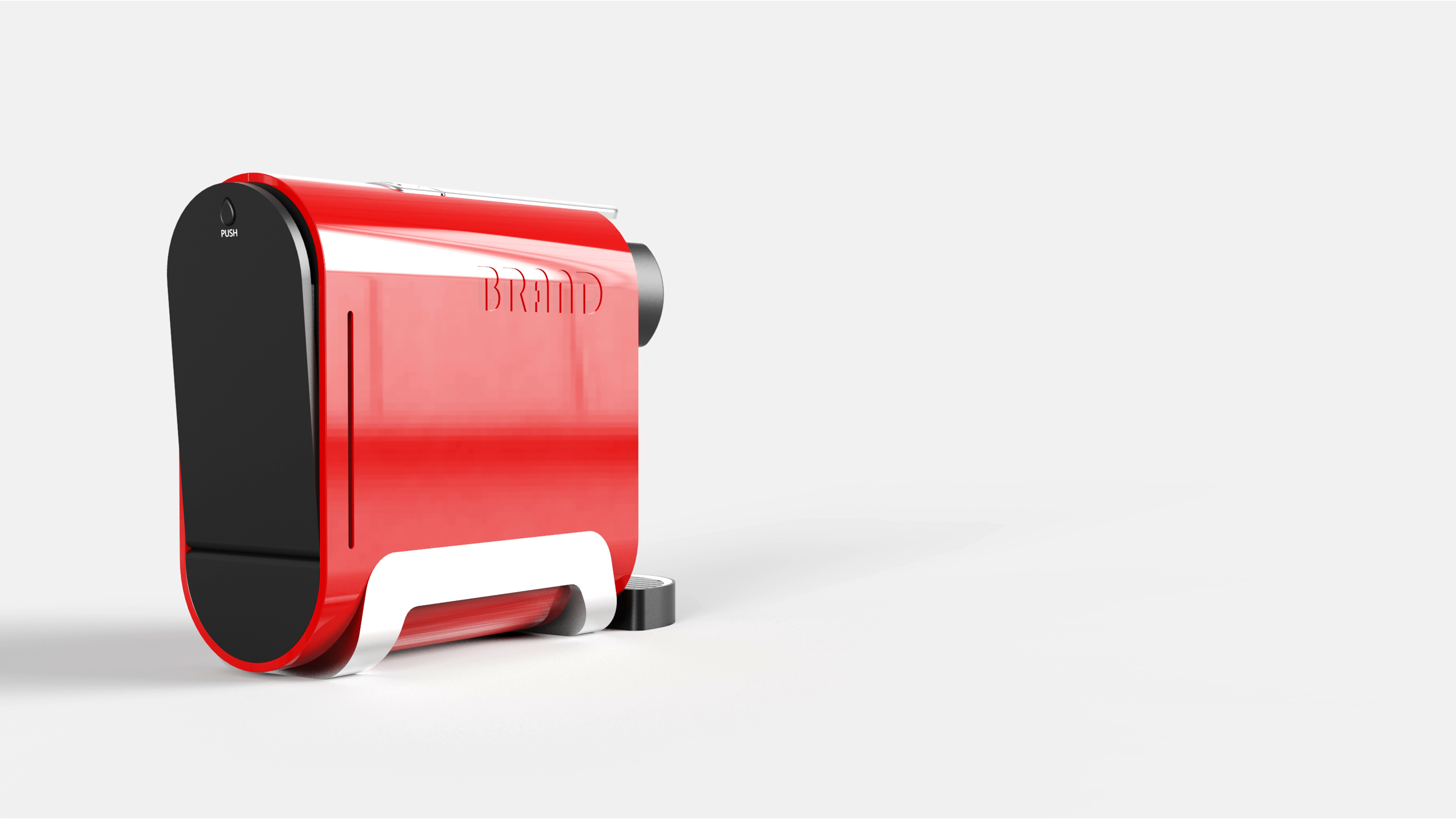 Capsule coffee machine，industrial design，Mission Runway，