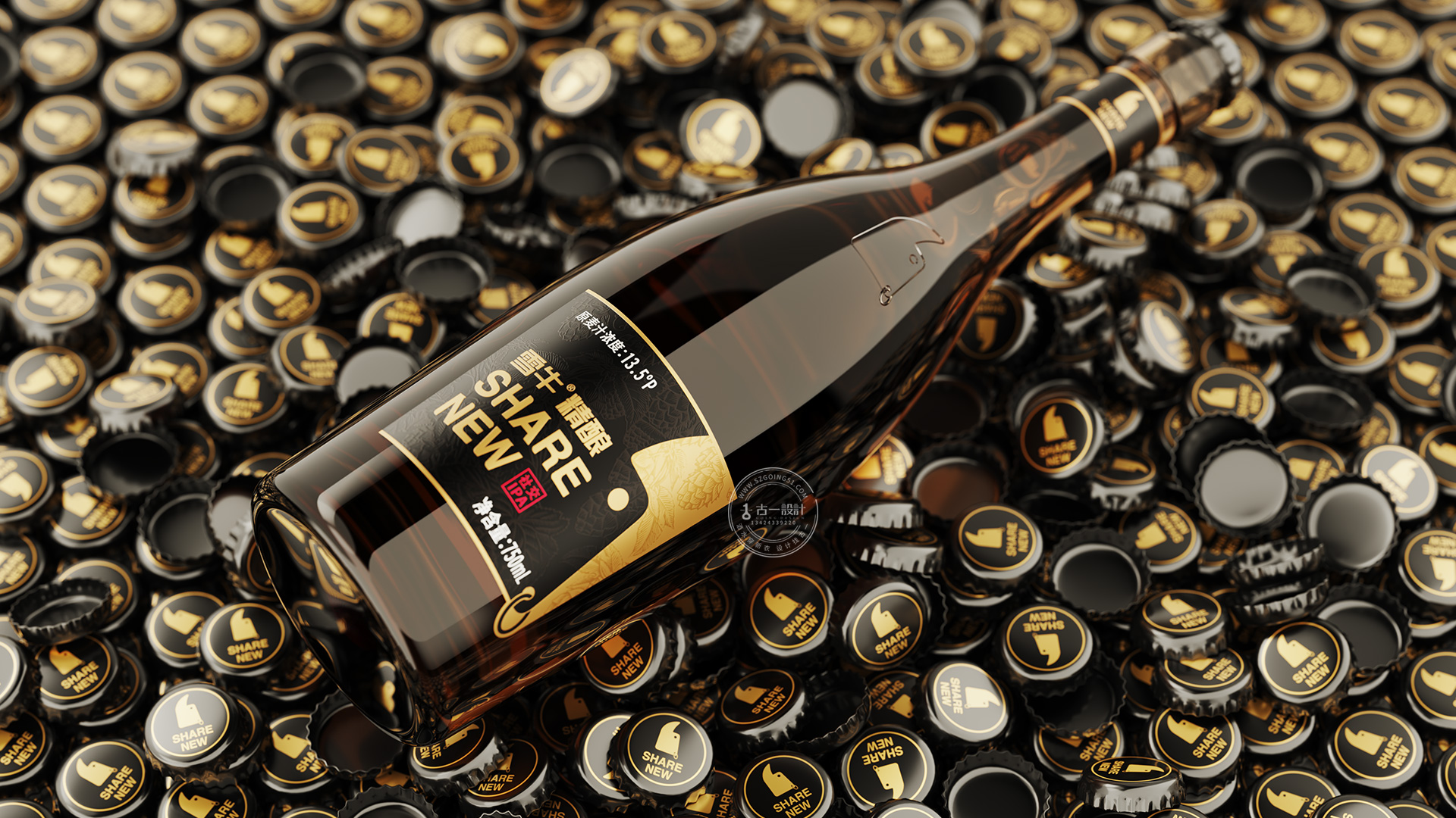 Craft Beer Packaging Design，Beer packaging design，Gu Yi design，Beer Logo Design，