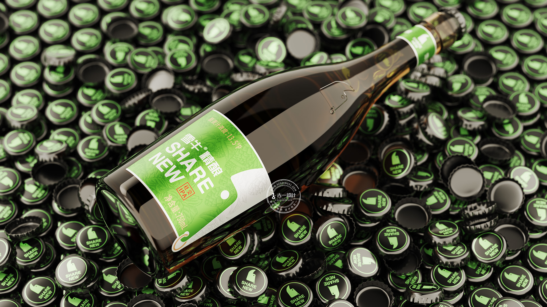 Craft Beer Packaging Design，Beer packaging design，Gu Yi design，Beer Logo Design，