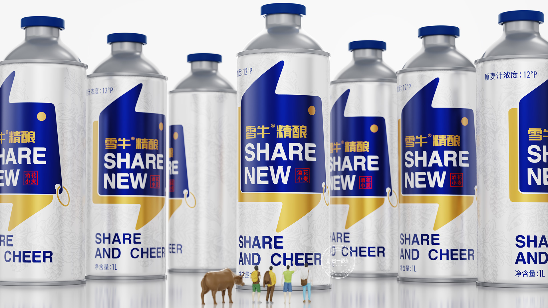 Craft Beer Packaging Design，Beer packaging design，Gu Yi design，Beer Logo Design，