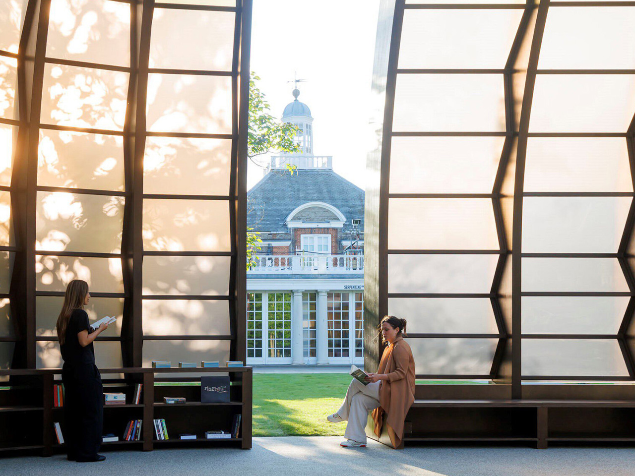 Serpentine Pavilion，Bangladesh，Sustainable bamboo structure，Kensington Gardens，