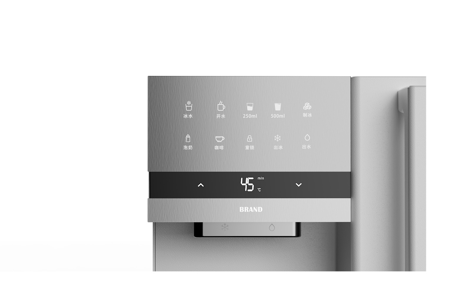 Water purifier，Ice making，household electrical appliances，Simplicity，interactive，