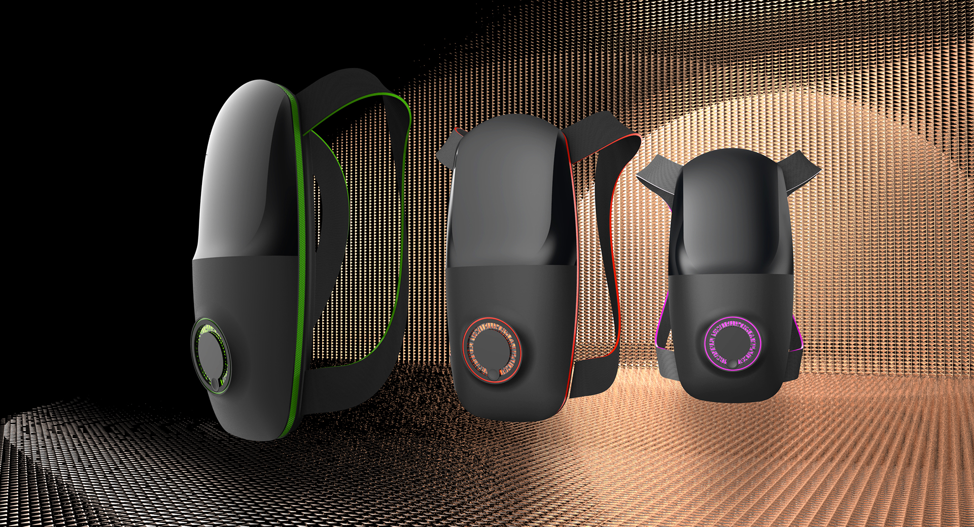 vr，Computer Backpack，conceptual design，