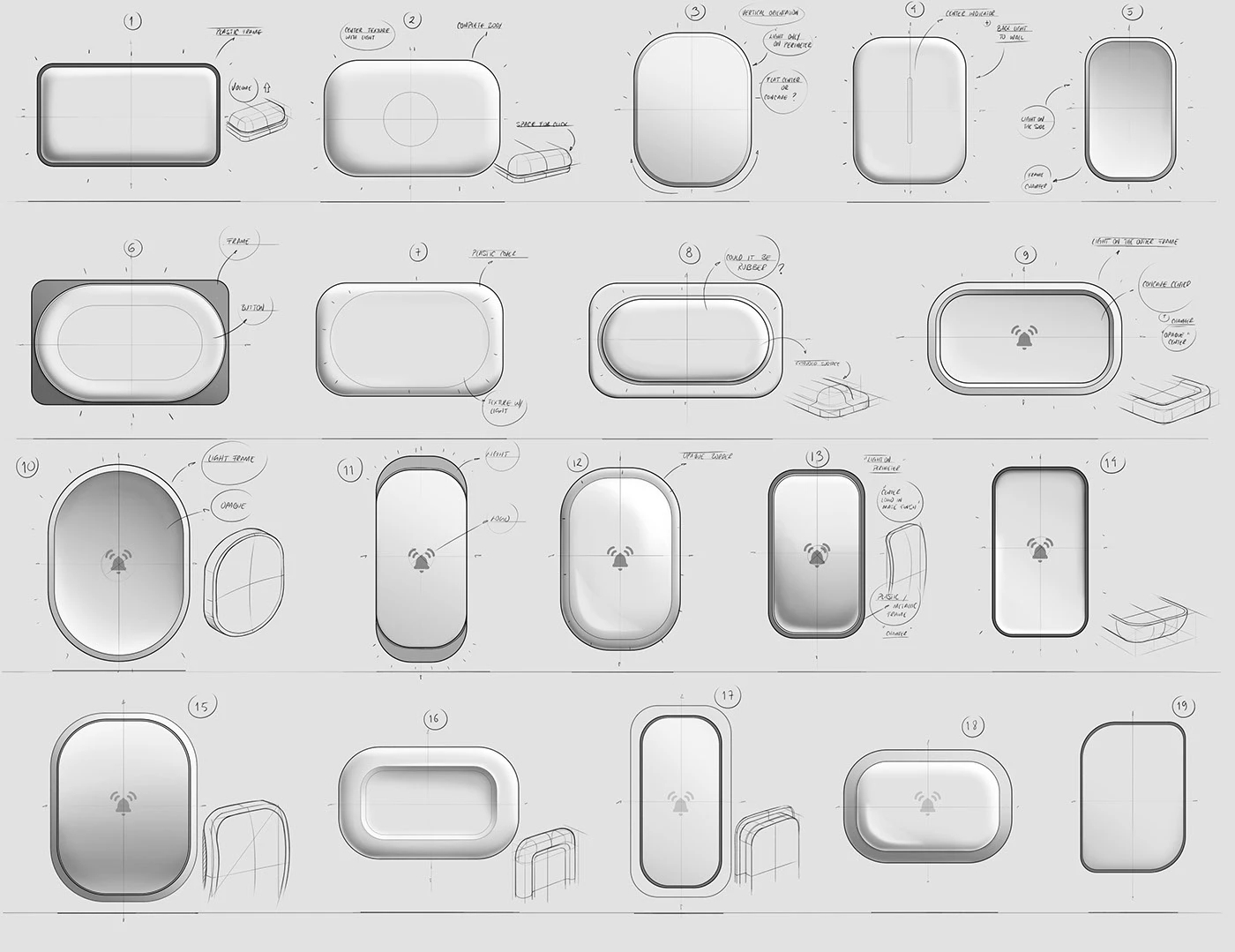 Silent Doorbell，doorbell，electronic product，Housewear & Furnishings，