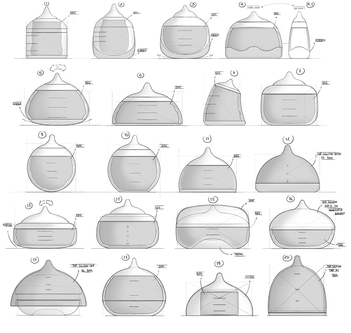 Babaloo，feeding bottle，Maternal and infant products，product design，