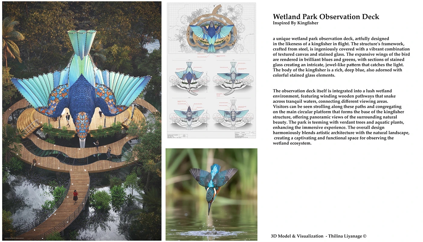 Architecture，environment，Viewing platform，industrial design，