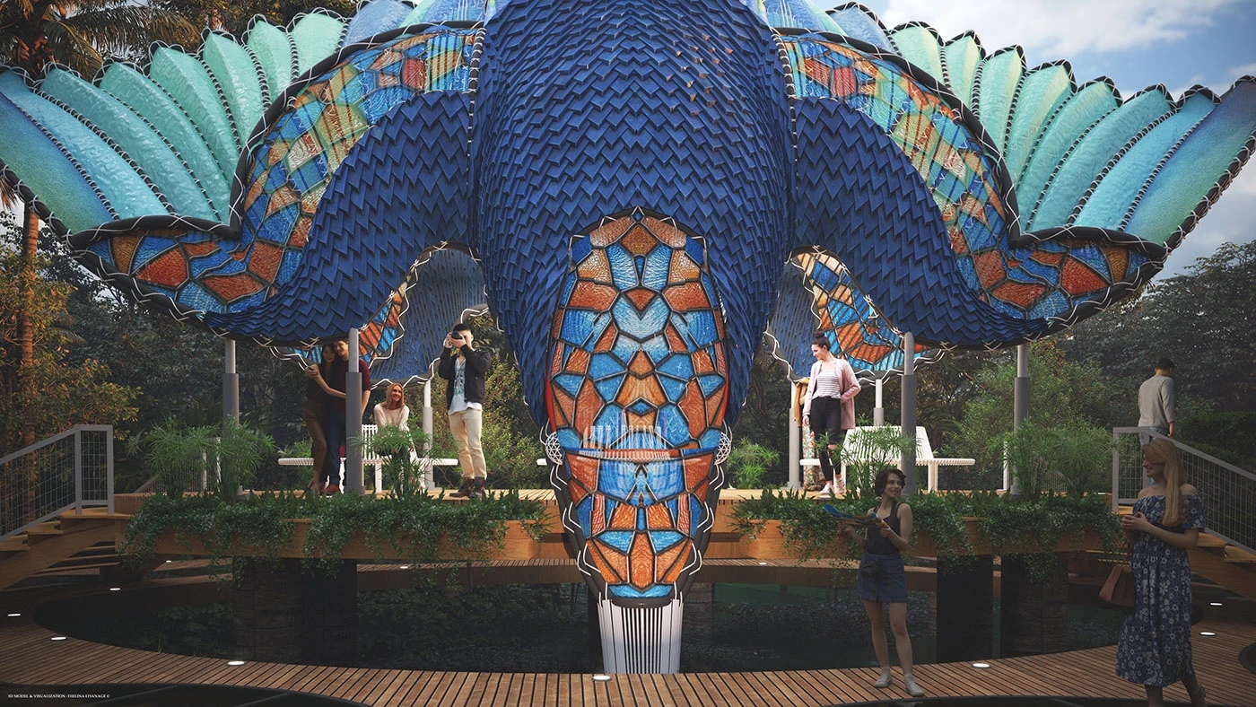 Architecture，environment，Viewing platform，industrial design，