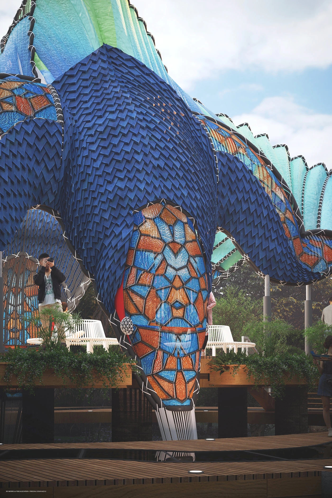 Architecture，environment，Viewing platform，industrial design，