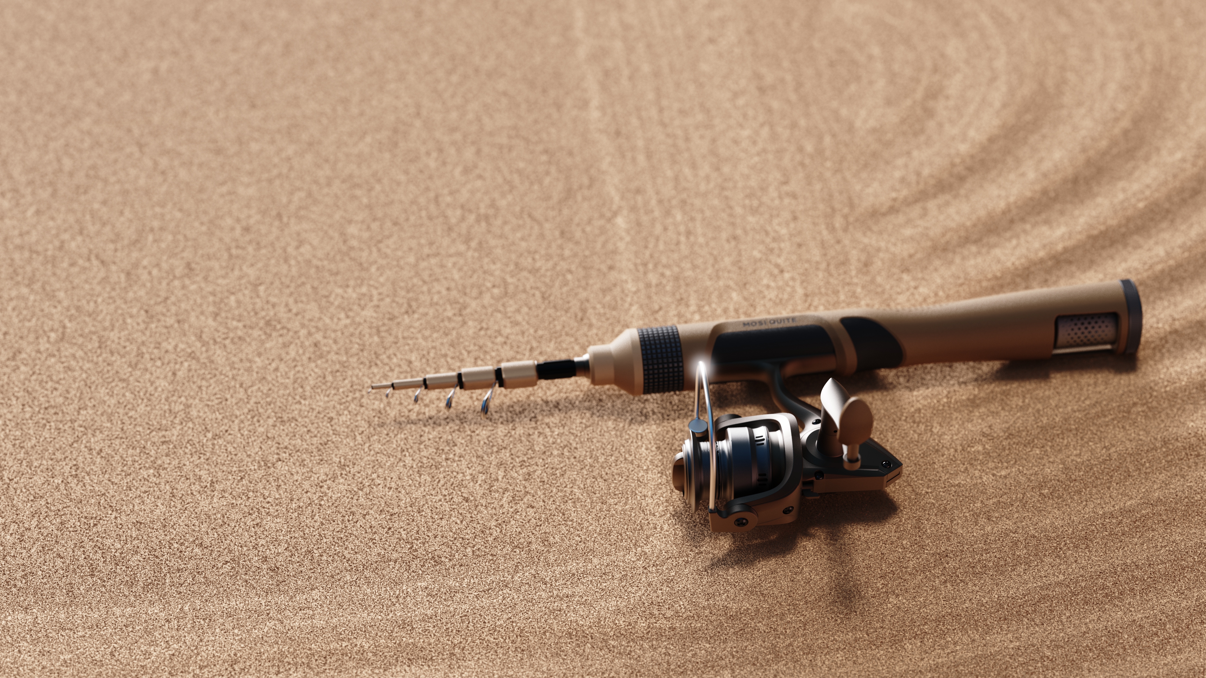 Fishing Rod, Lua, Product Design, Outdoor, Equipment，