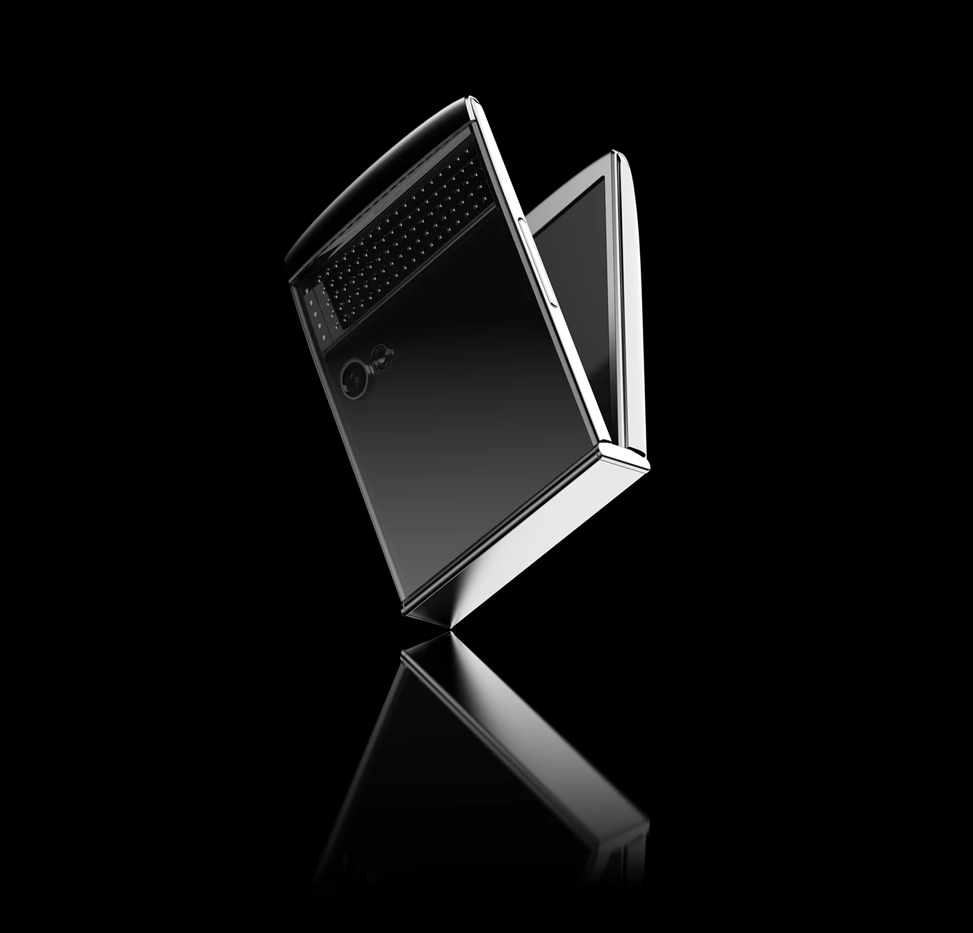 Folding screen，Digital，Electronics，Bended Display 2，