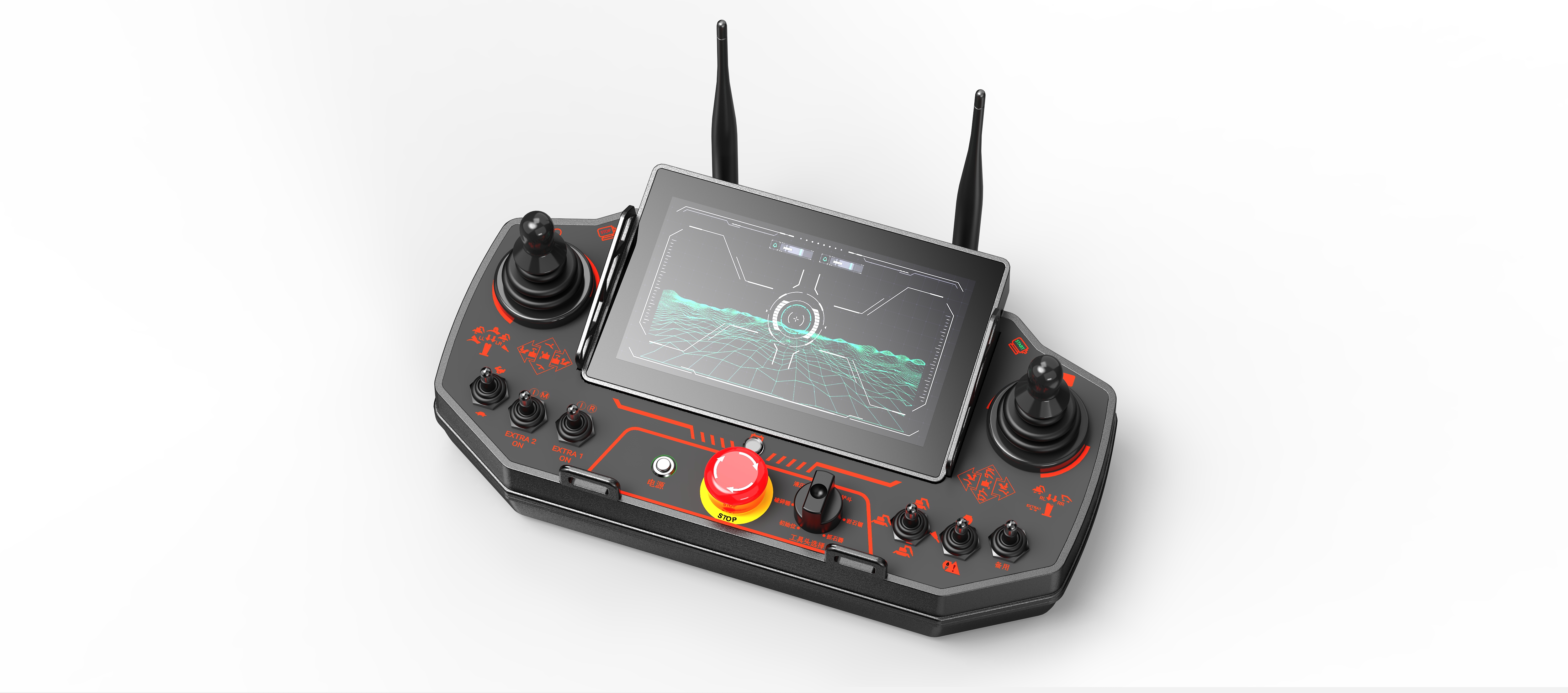 unmanned remote control，visualization，