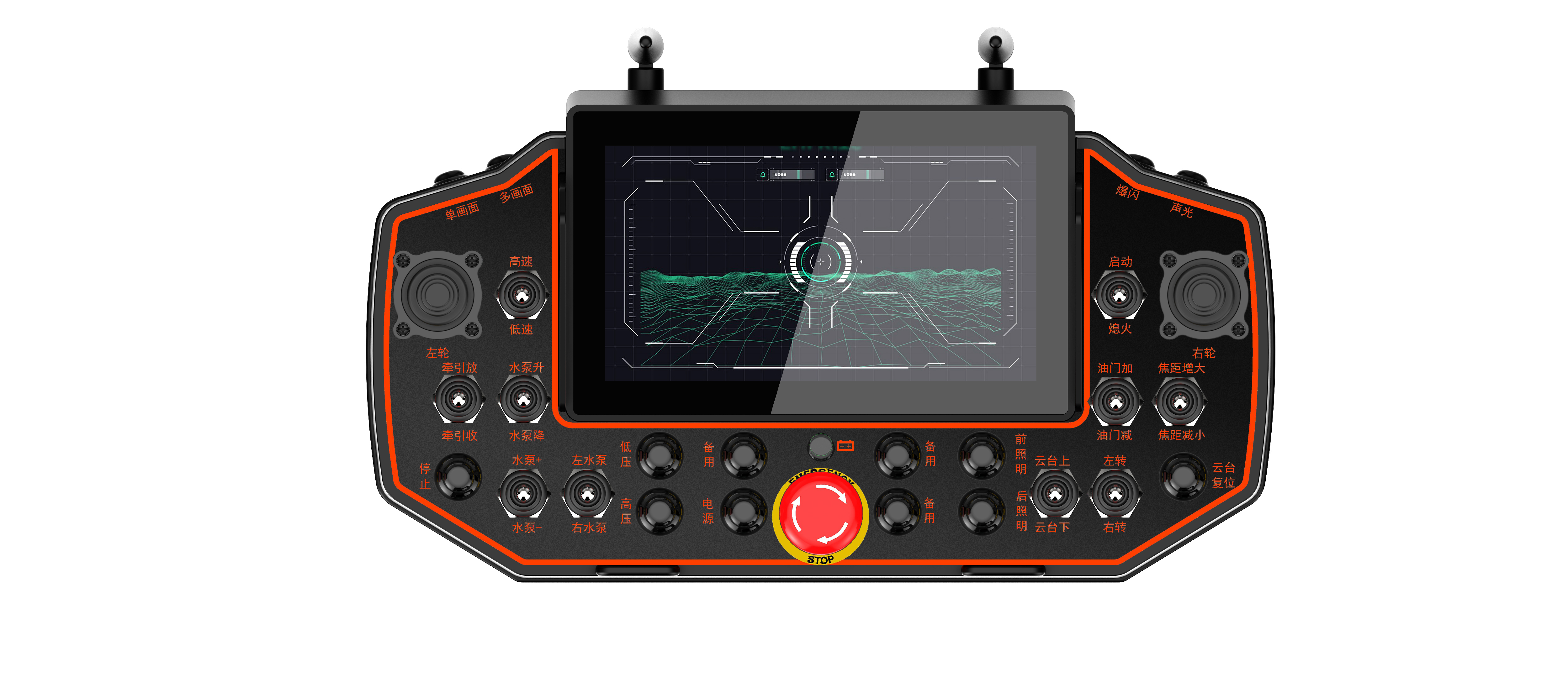 unmanned remote control，visualization，