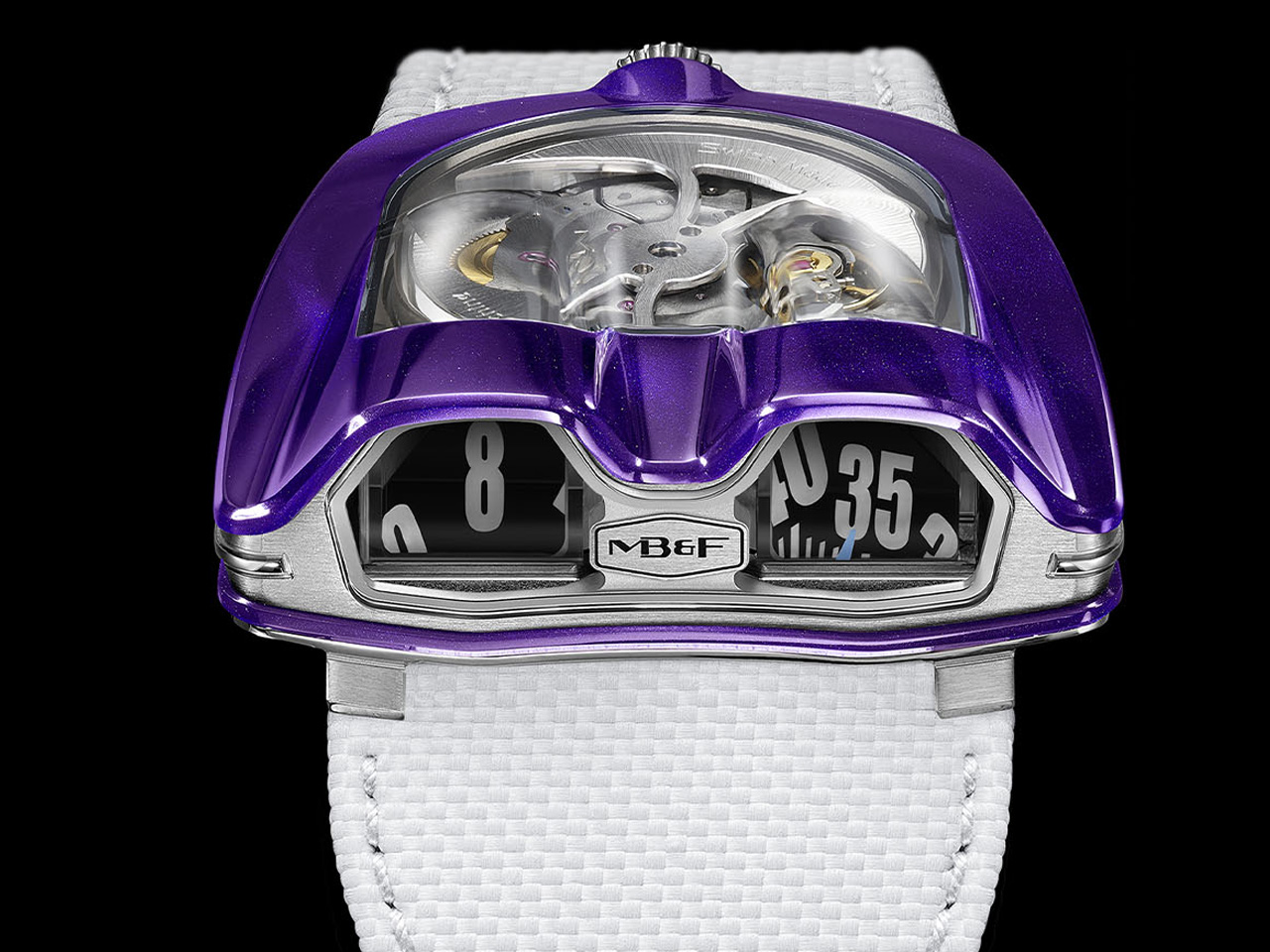 HM8 Mark 2 Purple，Wrist watch，Wristwatch，Mechanical watch，Fashion products，