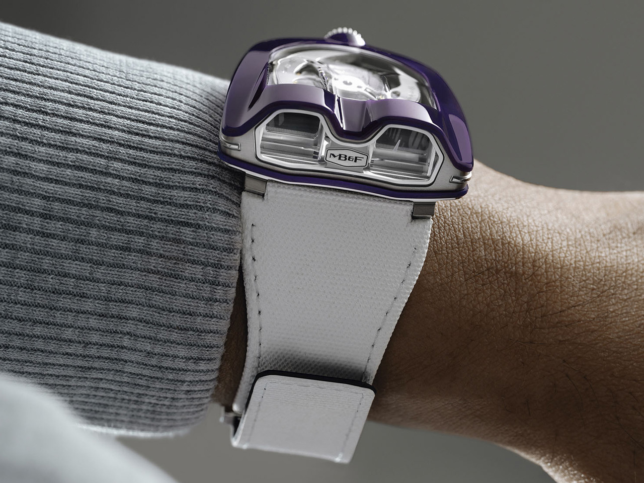 HM8 Mark 2 Purple，Wrist watch，Wristwatch，Mechanical watch，Fashion products，