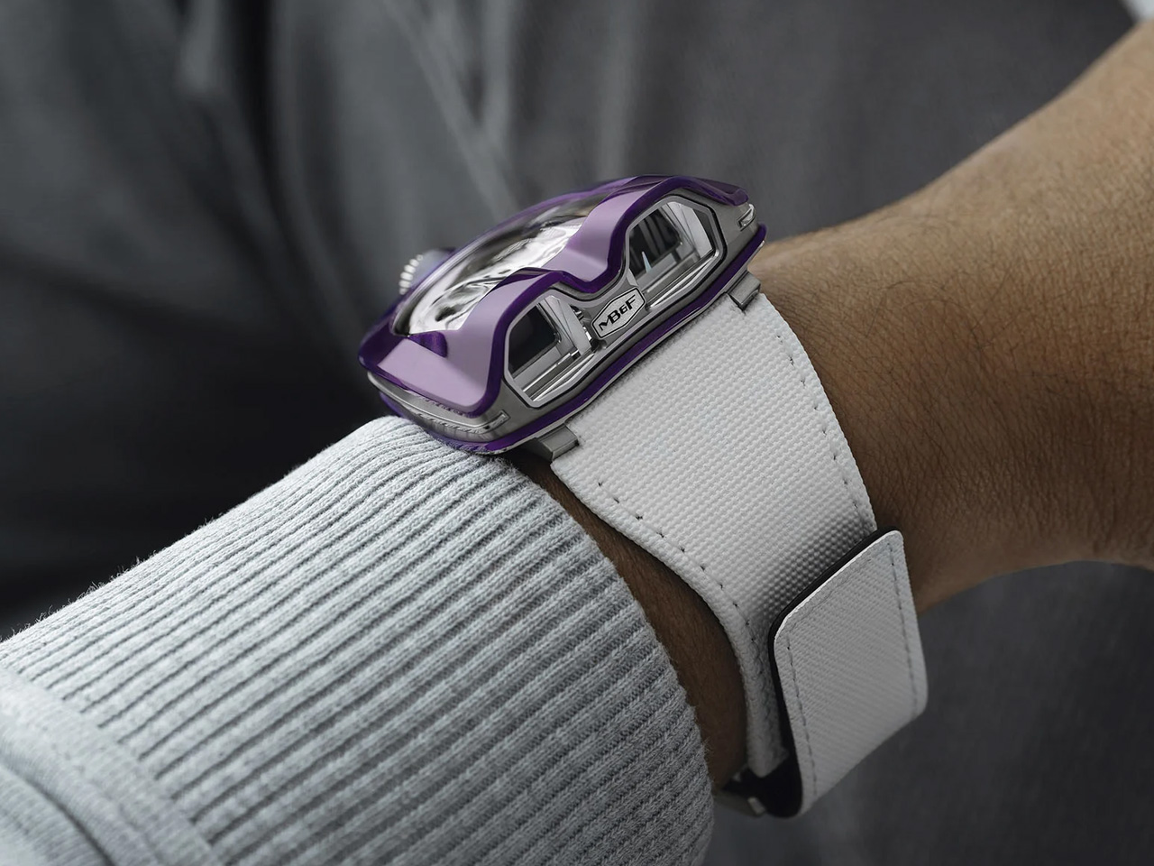HM8 Mark 2 Purple，Wrist watch，Wristwatch，Mechanical watch，Fashion products，