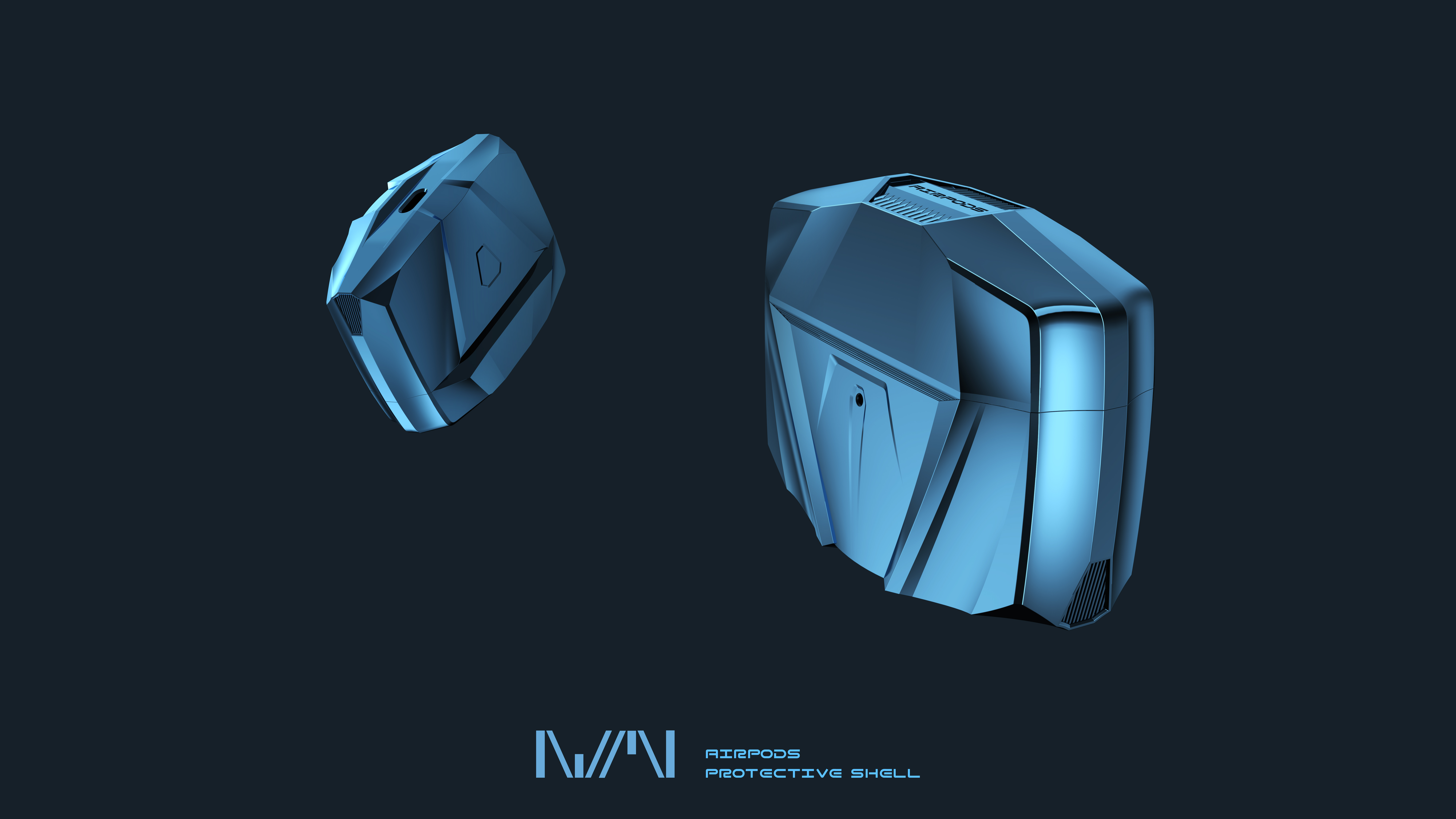 Apple peripheral protective shell series design，