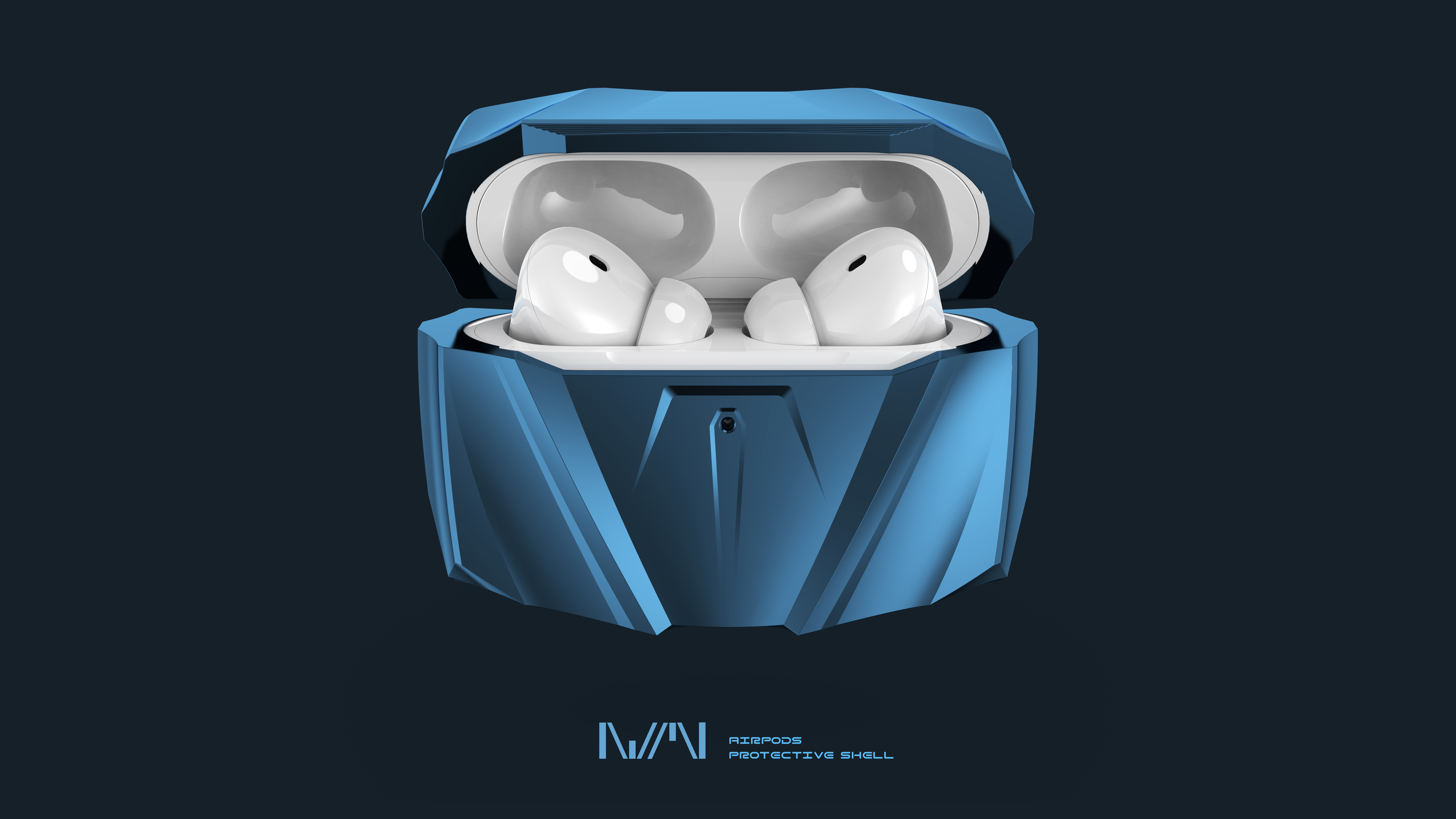 Apple peripheral protective shell series design，