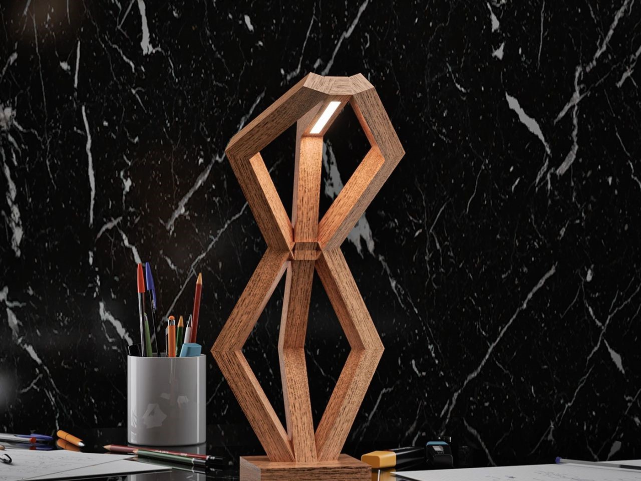 BERSERK，Desk lamp，furniture，Lighting tools，