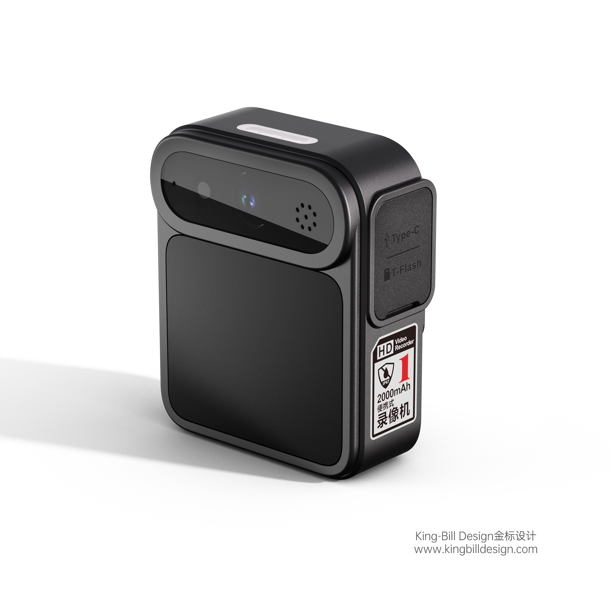 tachograph，Vlog shooting，miniature camera，Gold standard design，Industrial Designer Xiong Muguo，