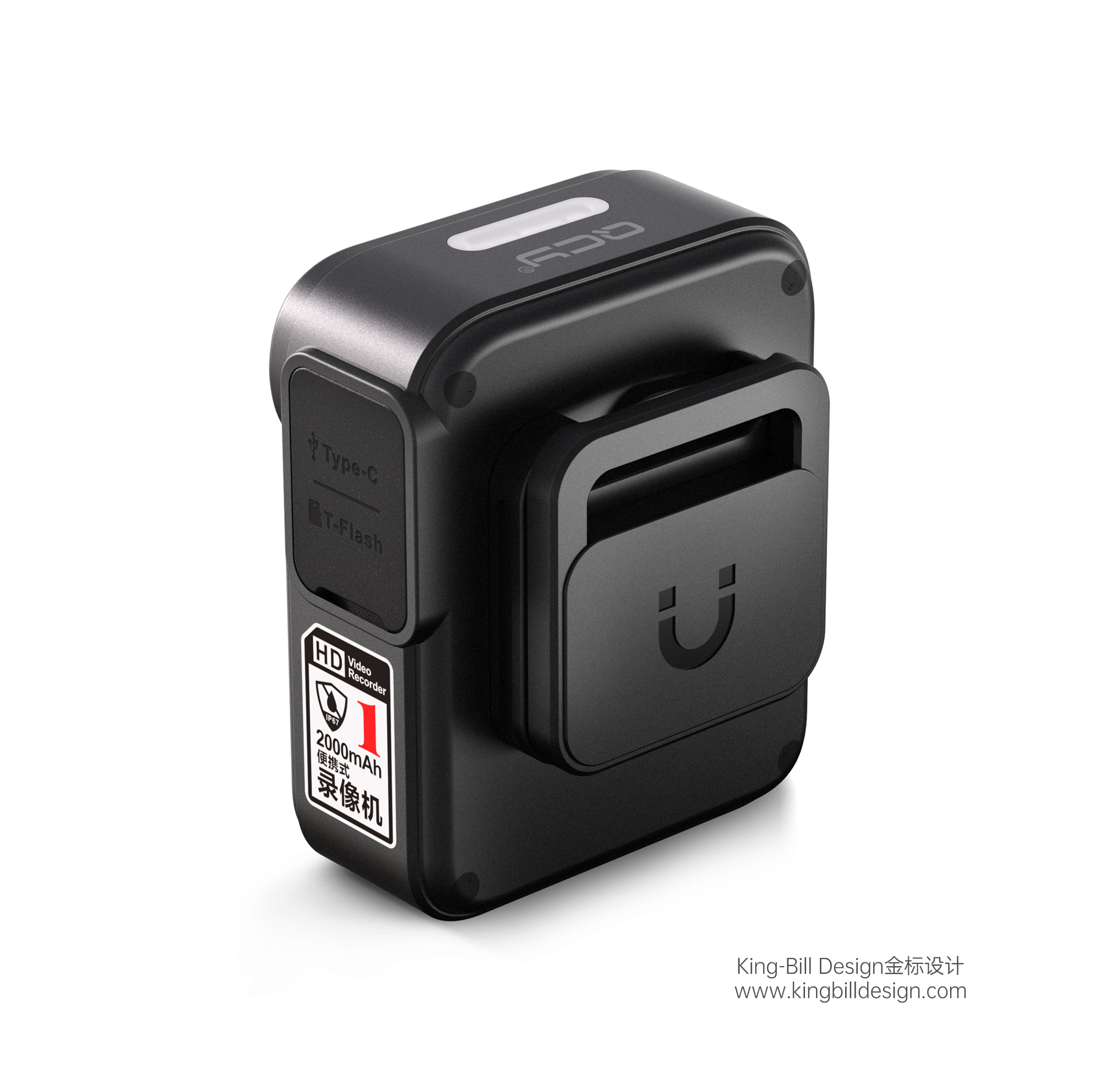 tachograph，Vlog shooting，miniature camera，Gold standard design，Industrial Designer Xiong Muguo，