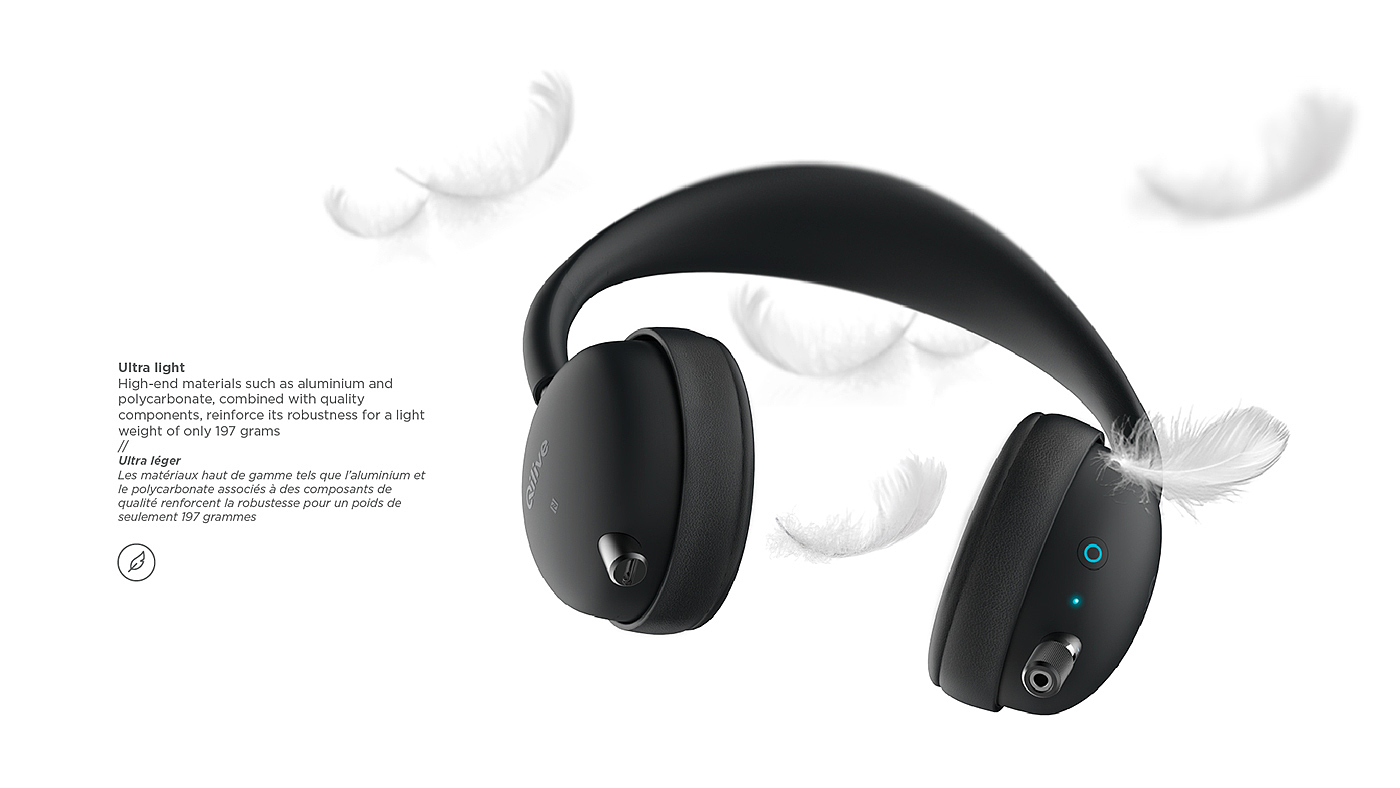 Qilive team works，headset，2018IF，Reprint，