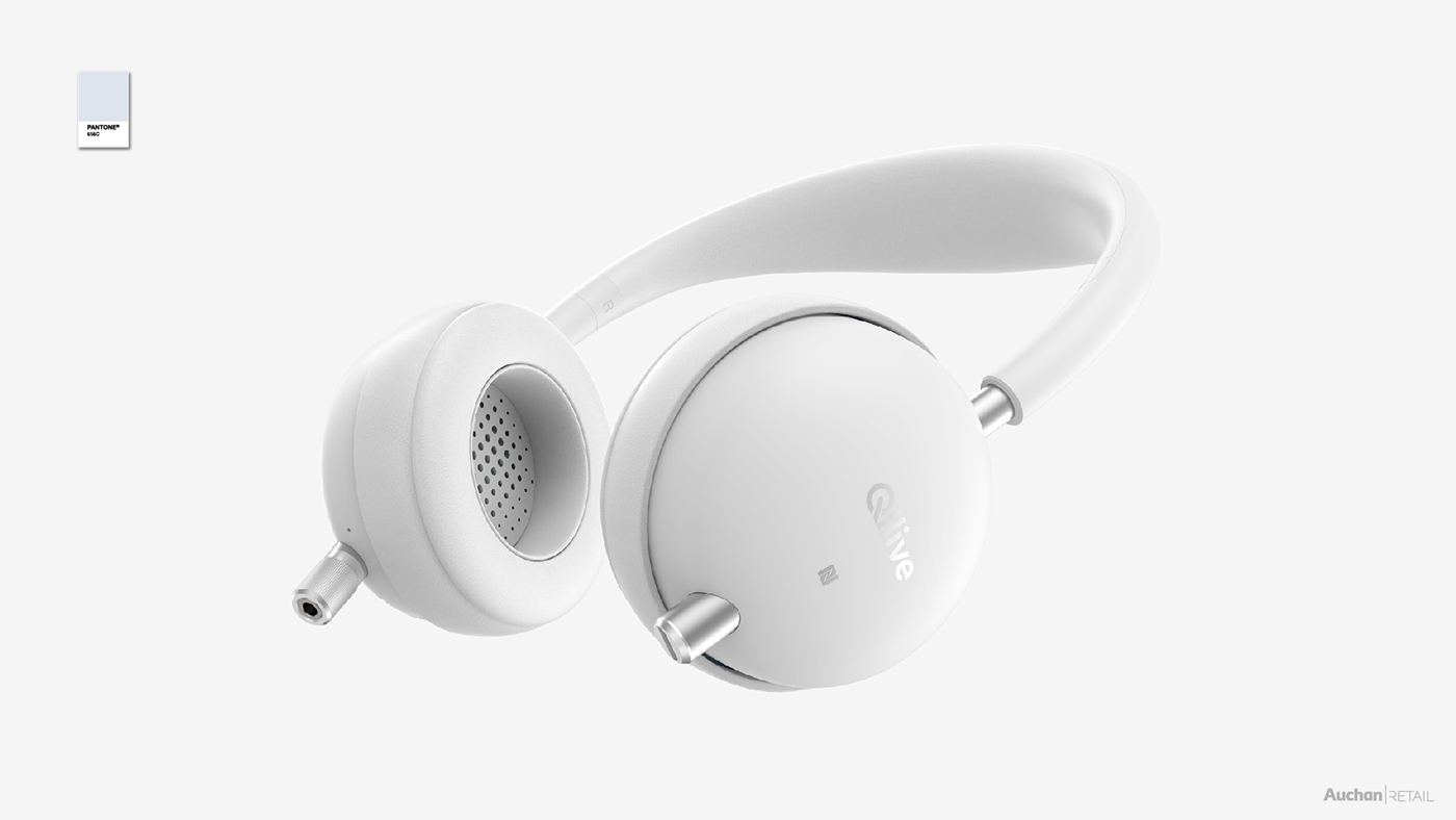 Qilive team works，headset，2018IF，Reprint，