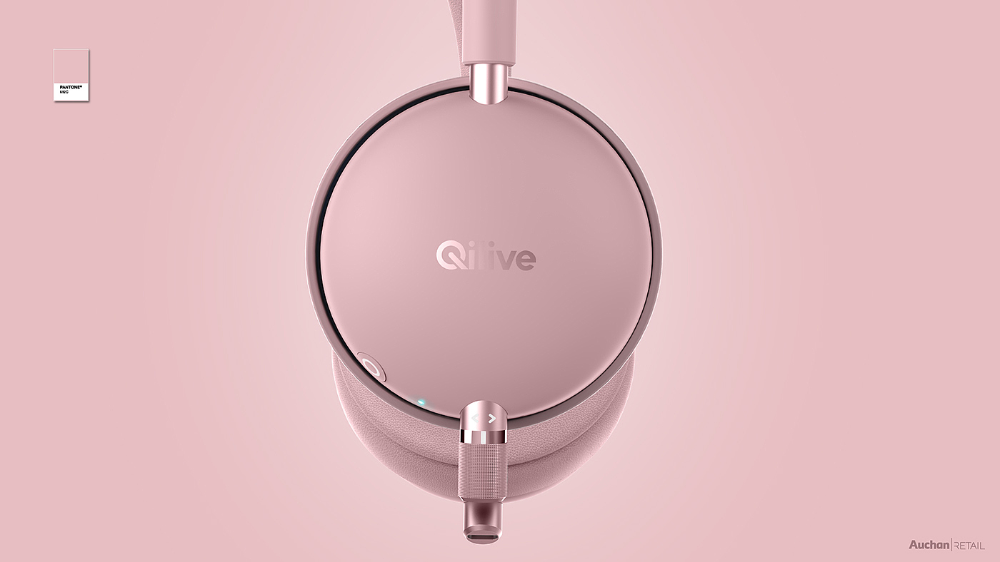 Qilive team works，headset，2018IF，Reprint，