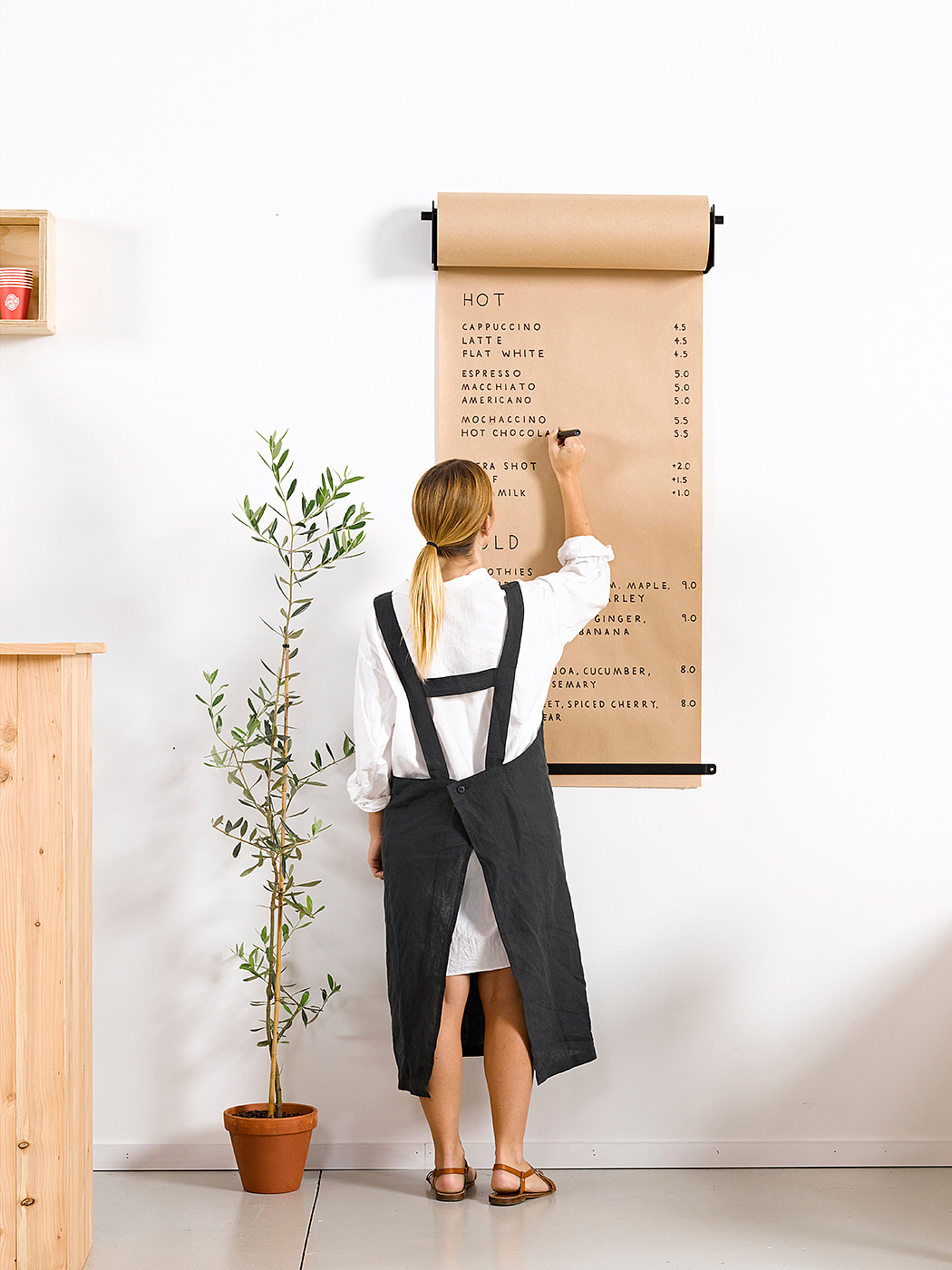 George &Willy，Reprint，Wall hanging，Kraft paper，