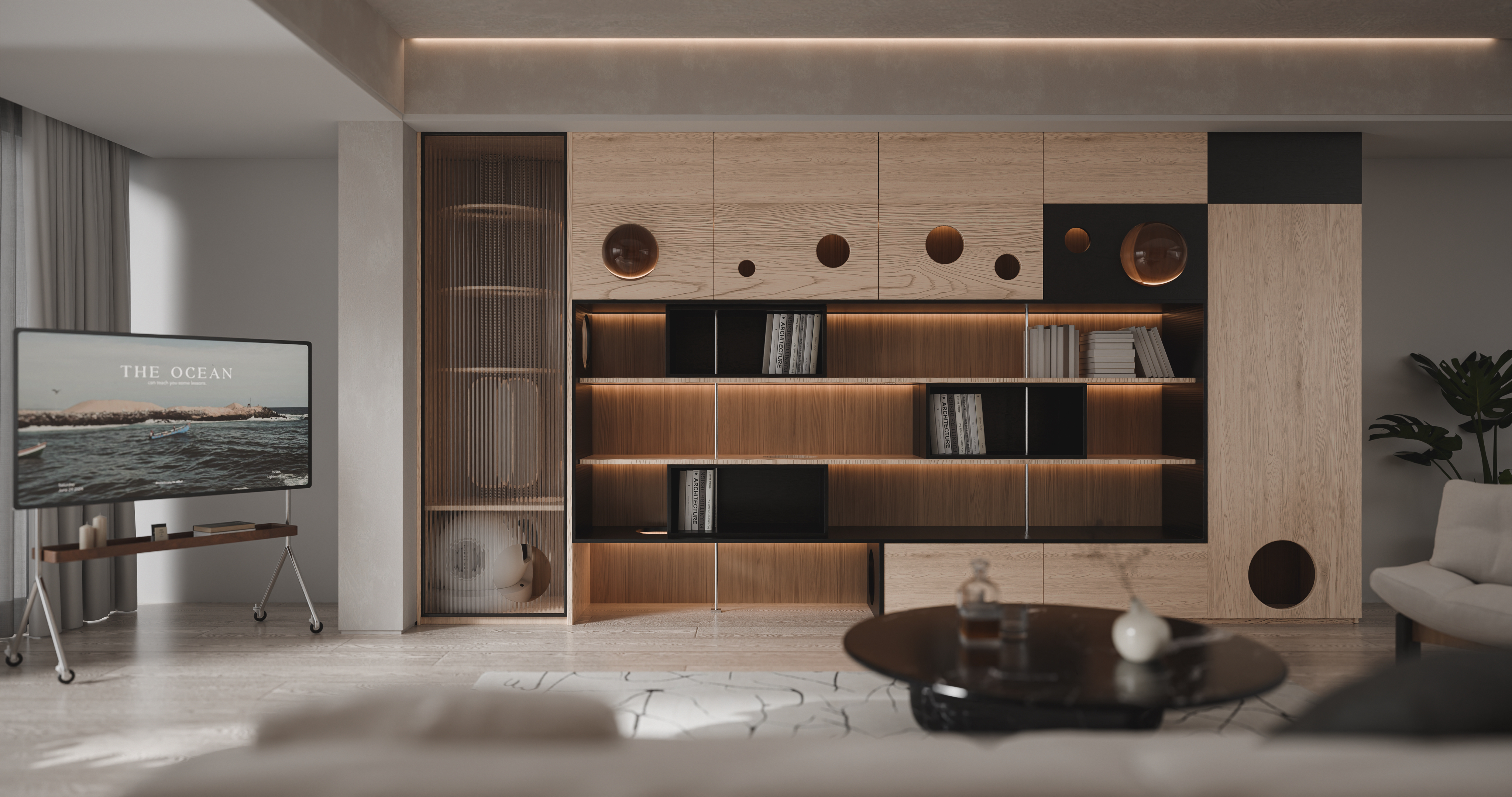 human pet symbiosis，furniture，Cabinet design，Panel furniture，Whole house customization，Kitty，