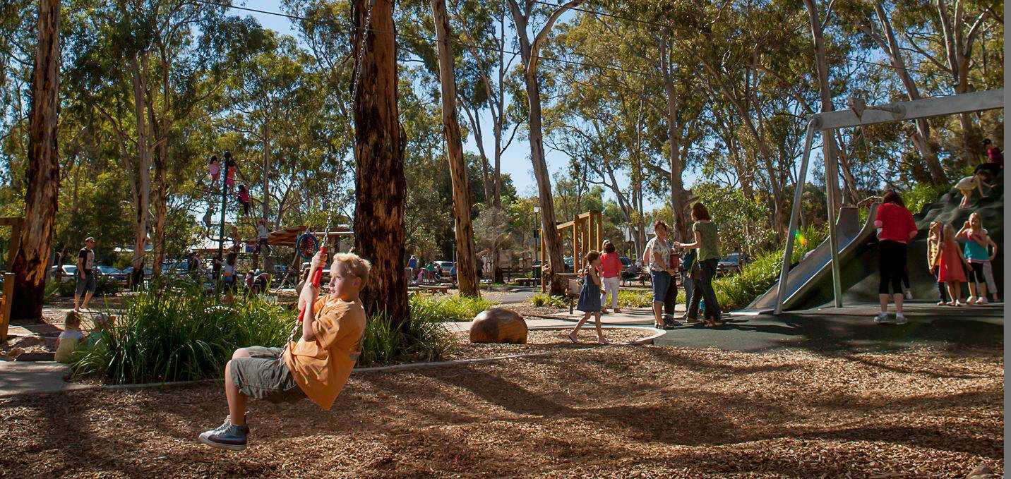 Amusement park design，environmental design，children，parent-child interaction ，outdoor，Play with water，sandy beach，forest，children，hexagon，