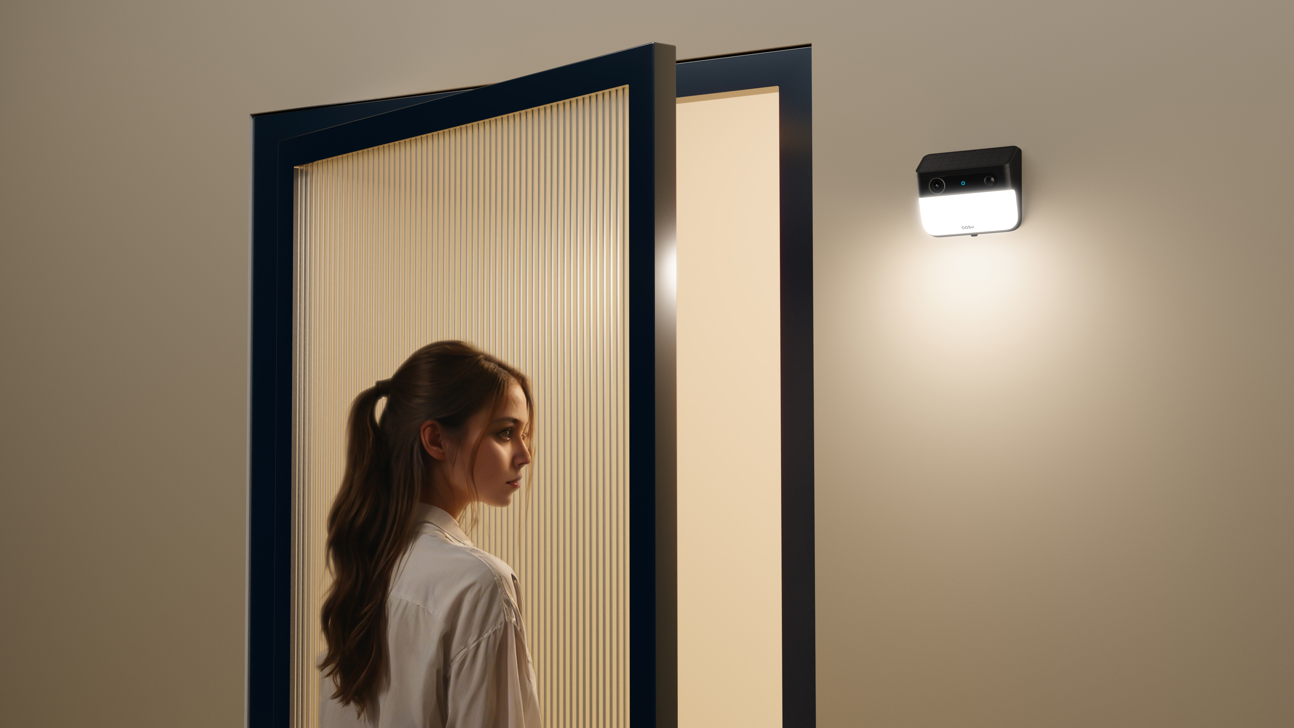 video camera，Wall lamp，lighting，solar energy，Split type，Intelligent security，monitor，