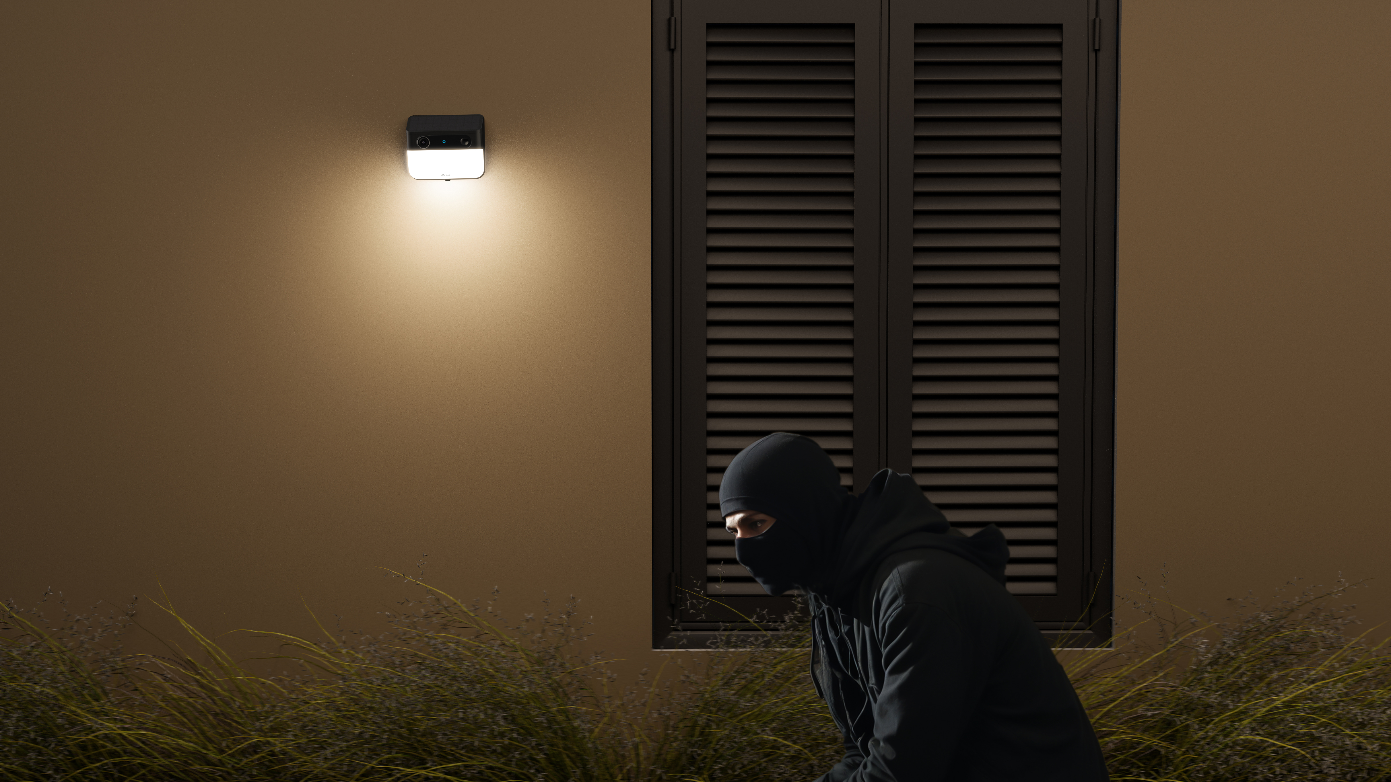 video camera，Wall lamp，lighting，solar energy，Split type，Intelligent security，monitor，