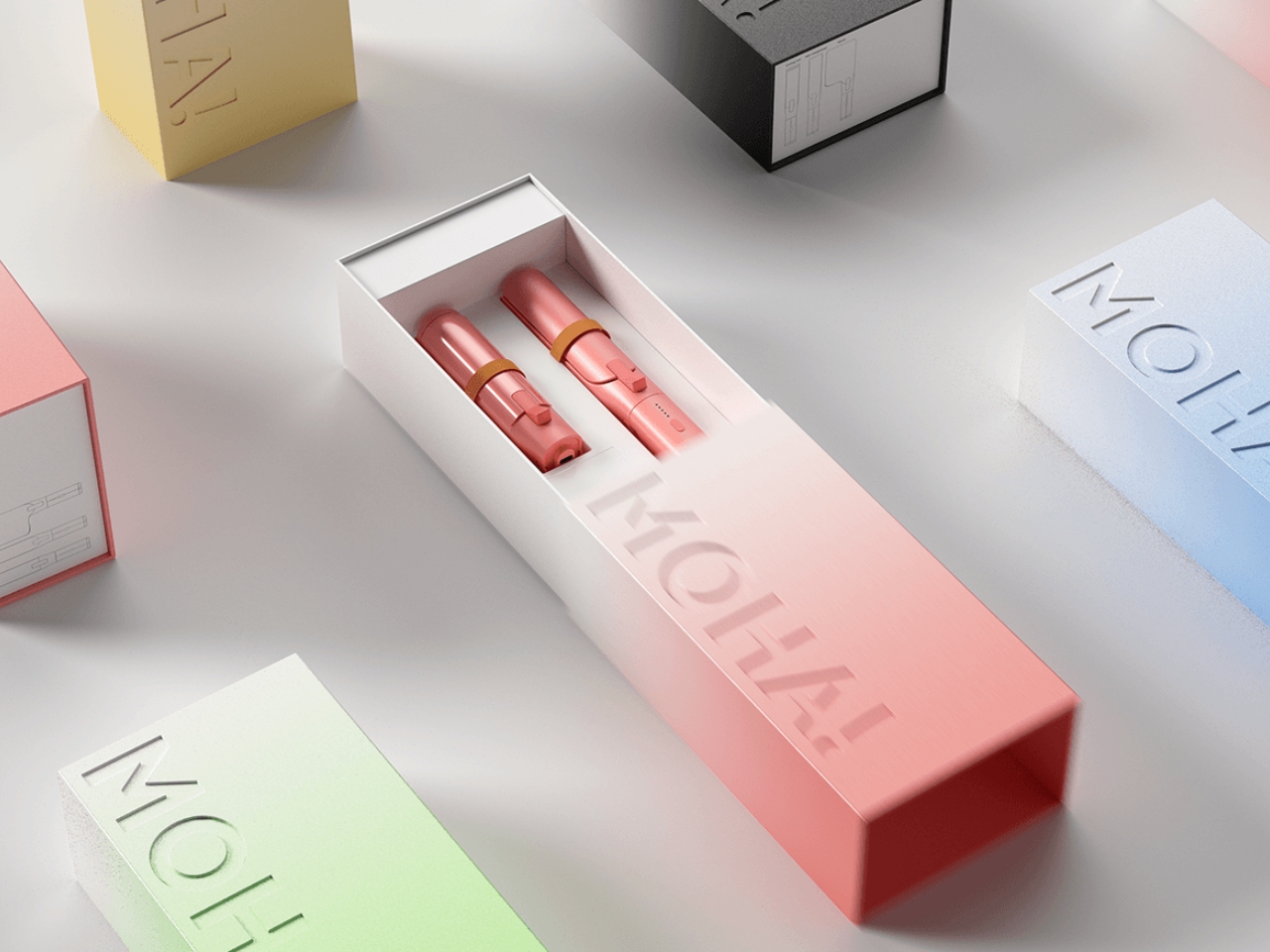 MOHA，Hair stick，conceptual design，modularization，MOHA，Hair stick，conceptual design，modularization，