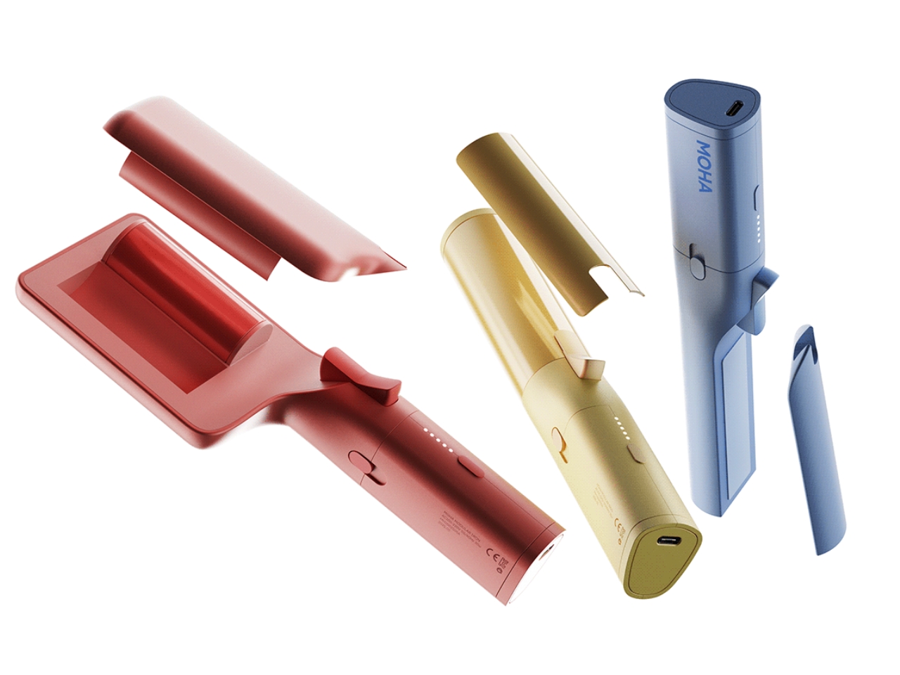 MOHA，Hair stick，conceptual design，modularization，MOHA，Hair stick，conceptual design，modularization，