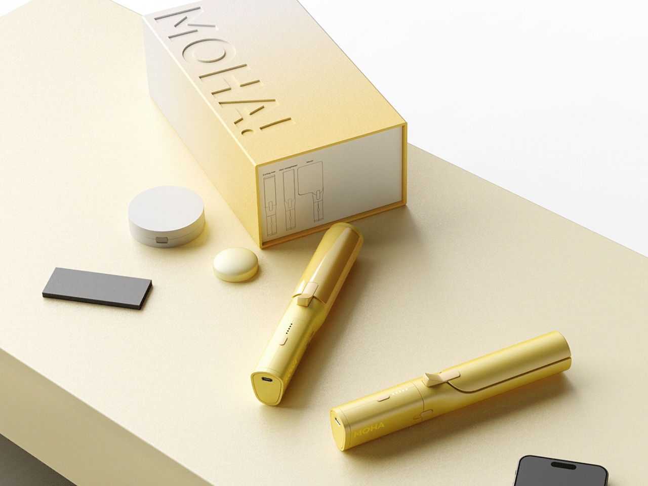 MOHA，Hair stick，conceptual design，modularization，MOHA，Hair stick，conceptual design，modularization，