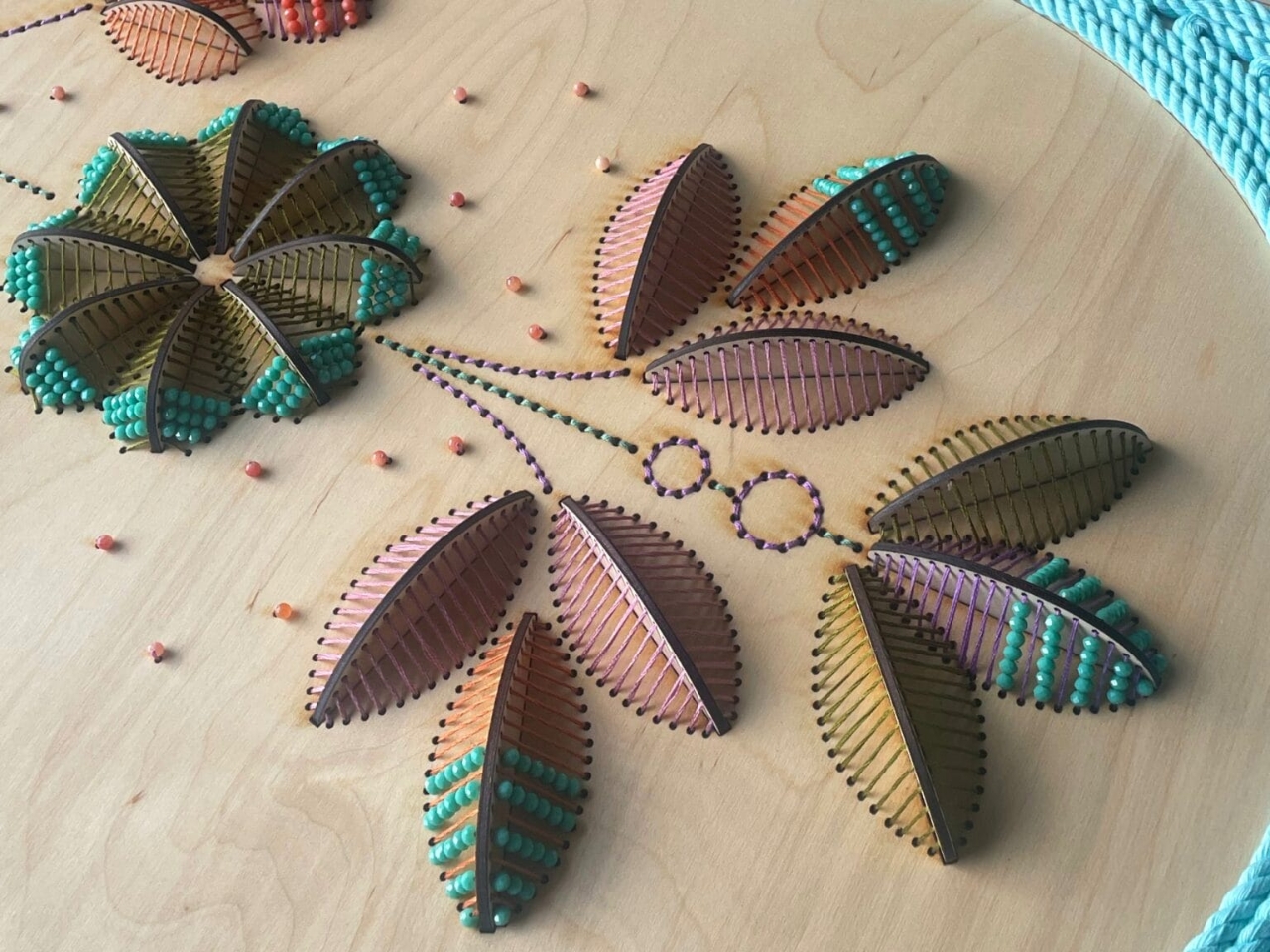 Botanical Allegory，Embroidery，Artwork，originality，