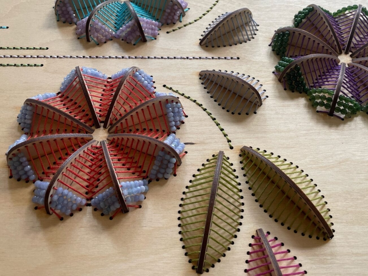 Botanical Allegory，Embroidery，Artwork，originality，